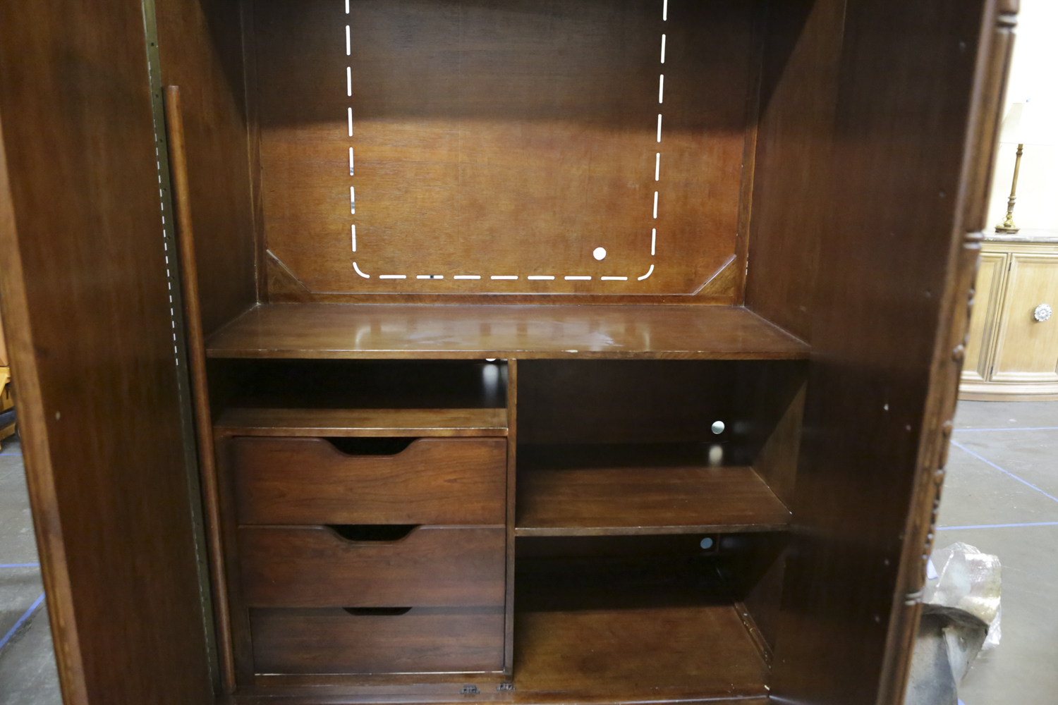 Louis XV Style Armoire