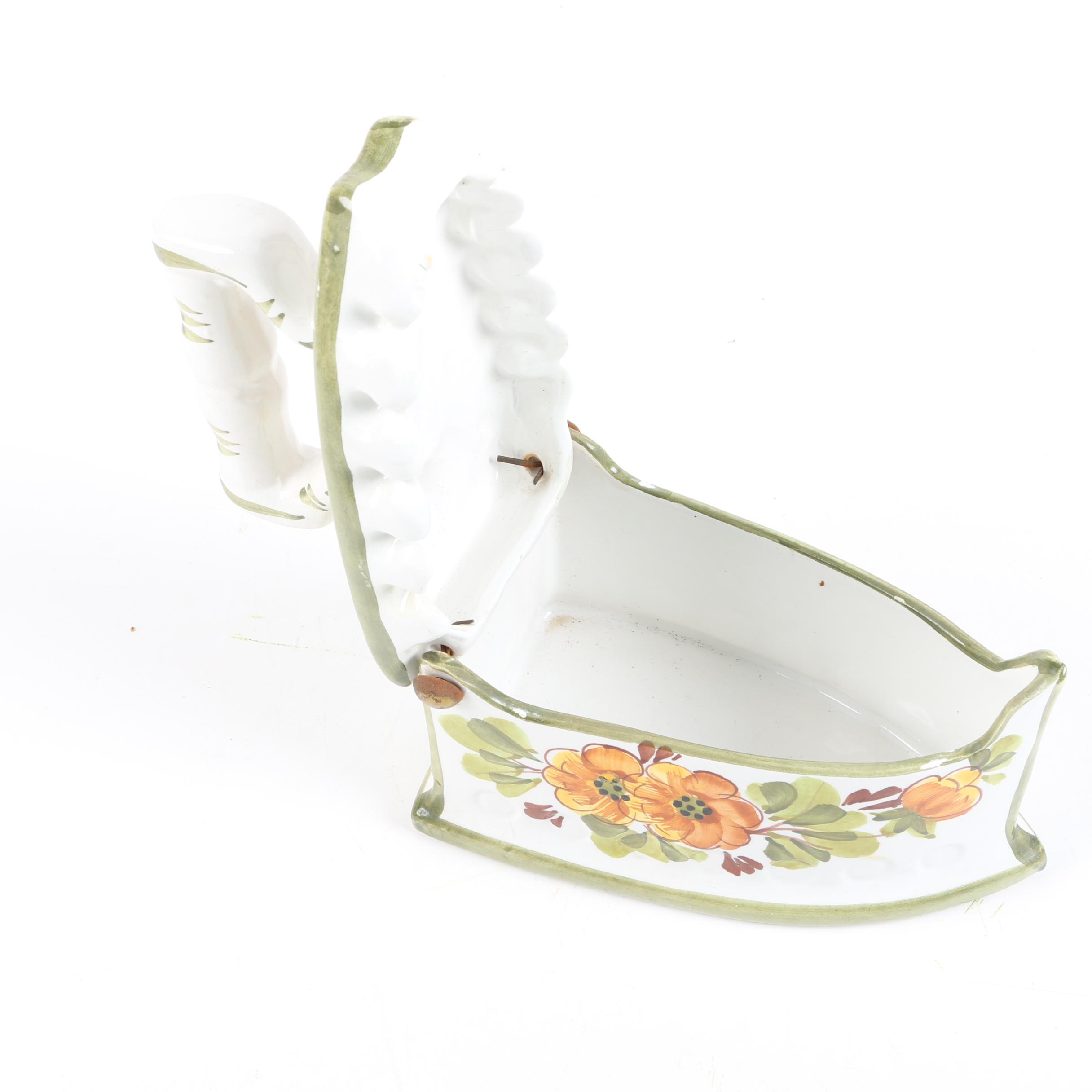 Italian Inspired Ceramic Canisters and Other Kitchenware