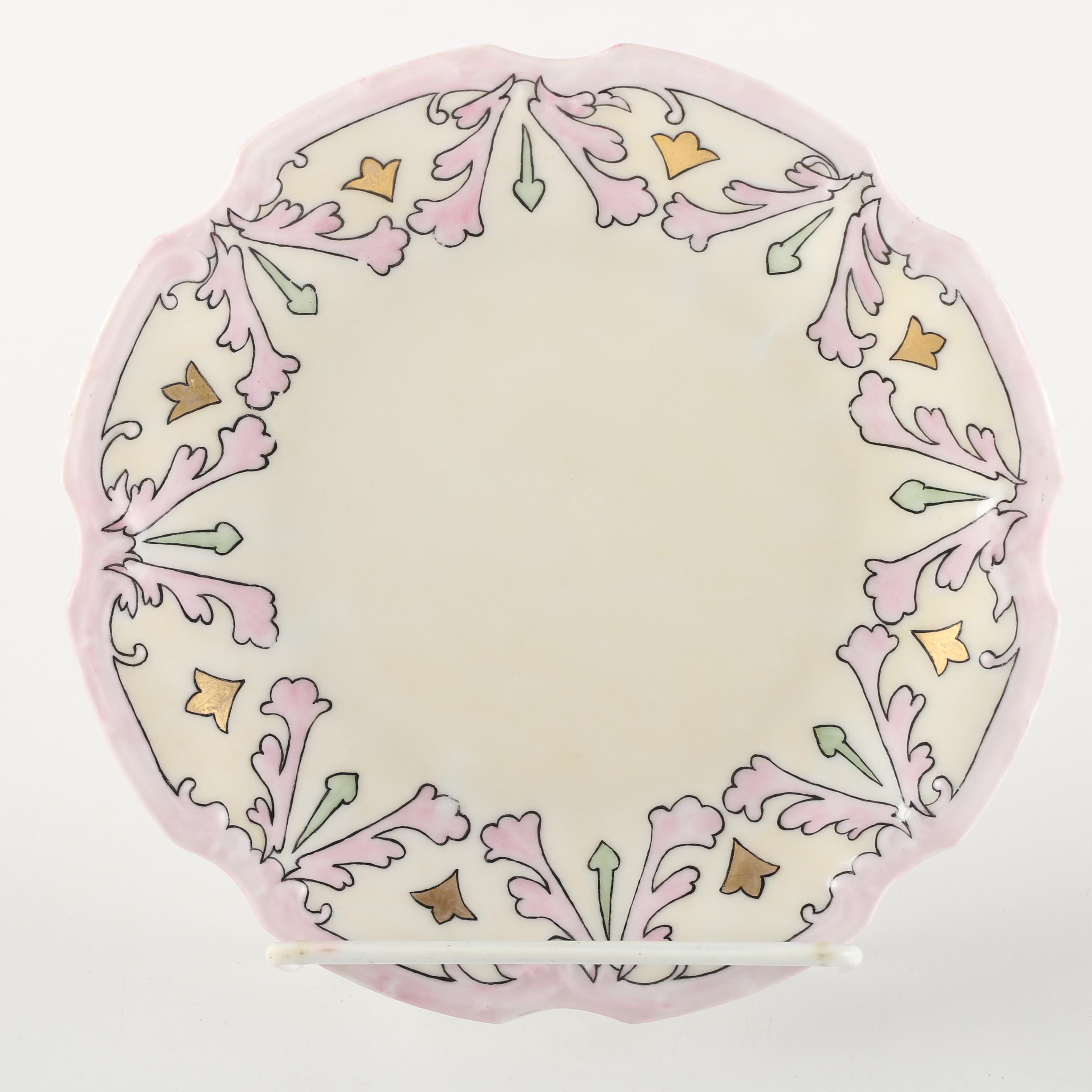 Vintage Porcelain Plates Featuring Tressemanes & Vogt