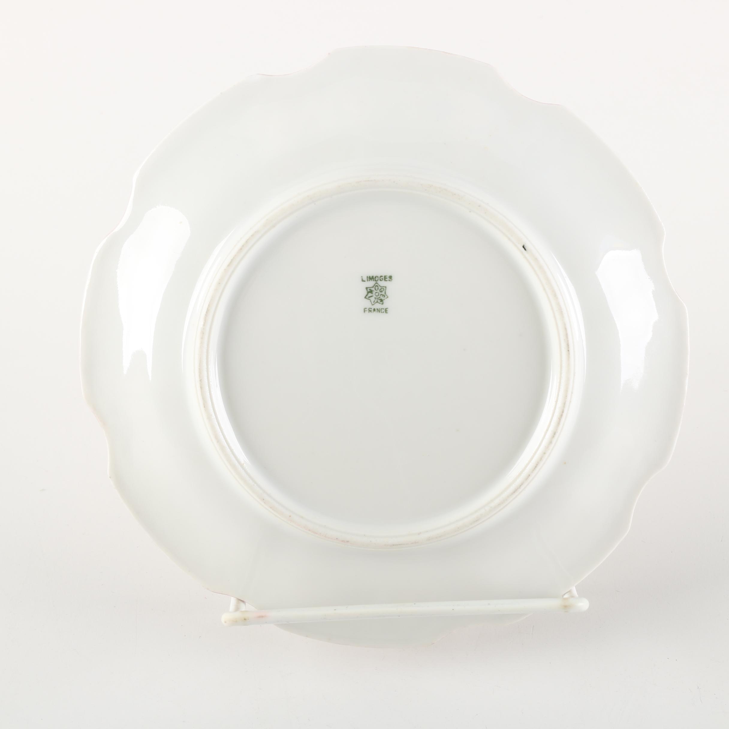 Vintage Porcelain Plates Featuring Tressemanes & Vogt