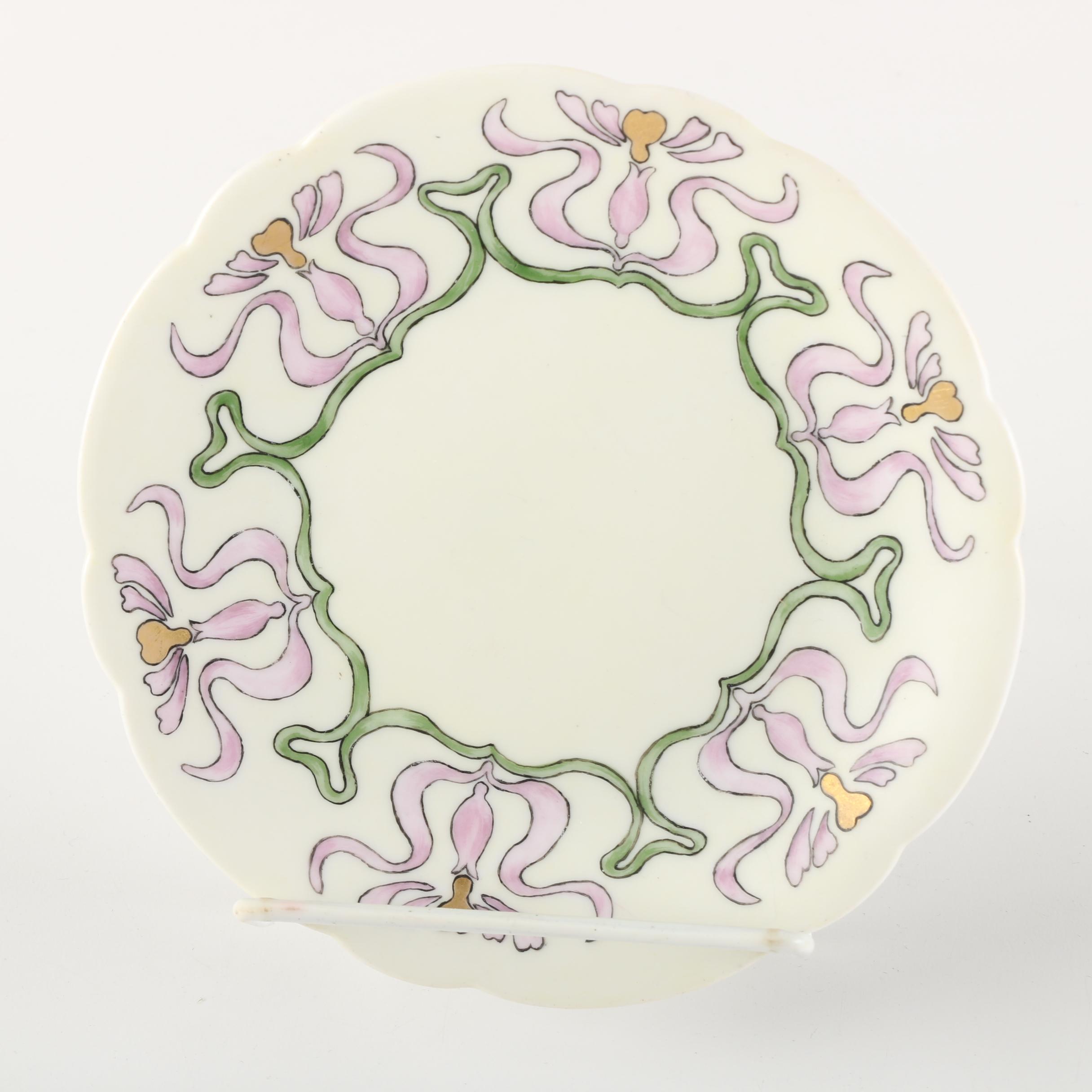 Vintage Porcelain Plates Featuring Tressemanes & Vogt