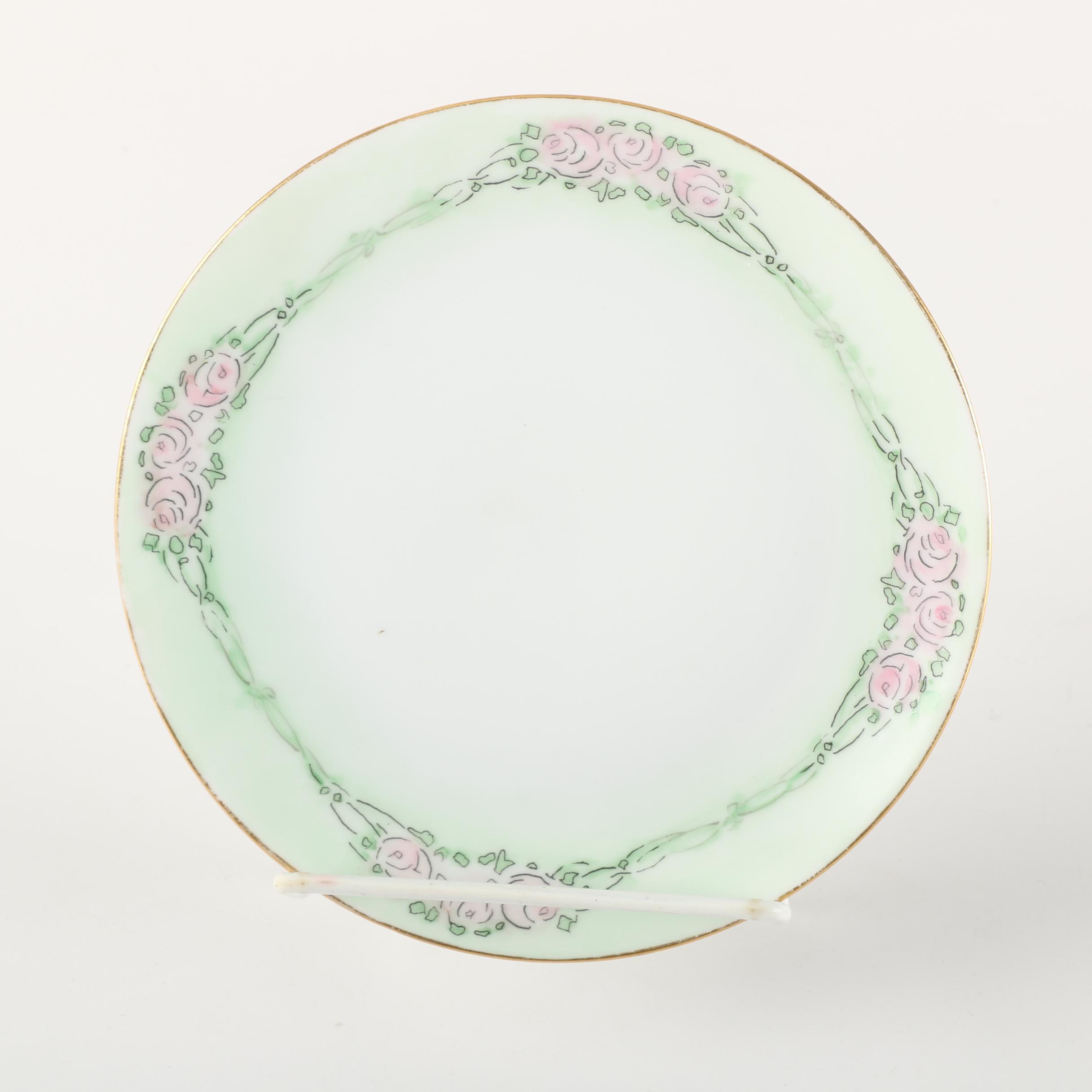 Vintage Porcelain Plates Featuring Tressemanes & Vogt