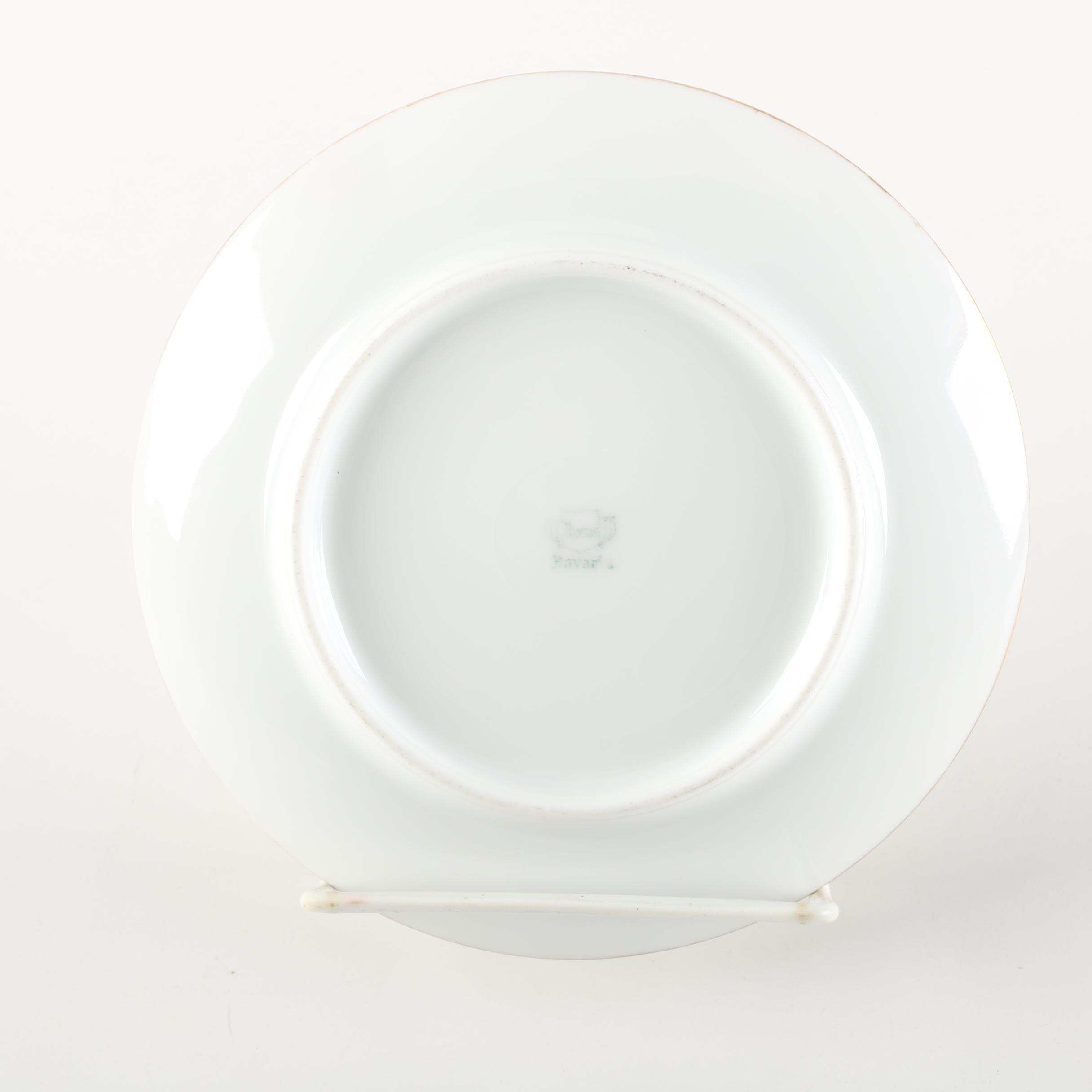 Vintage Porcelain Plates Featuring Tressemanes & Vogt