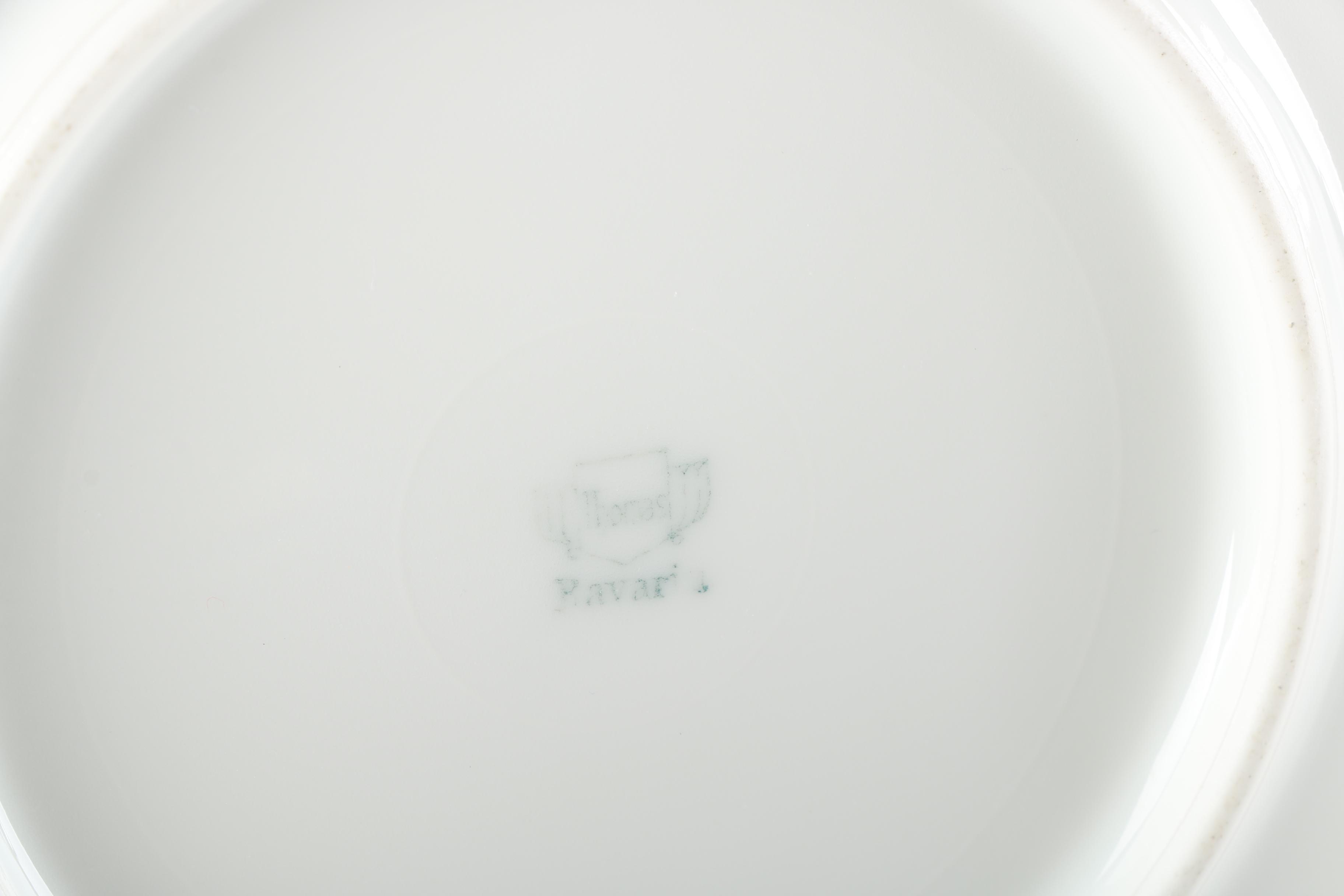 Vintage Porcelain Plates Featuring Tressemanes & Vogt