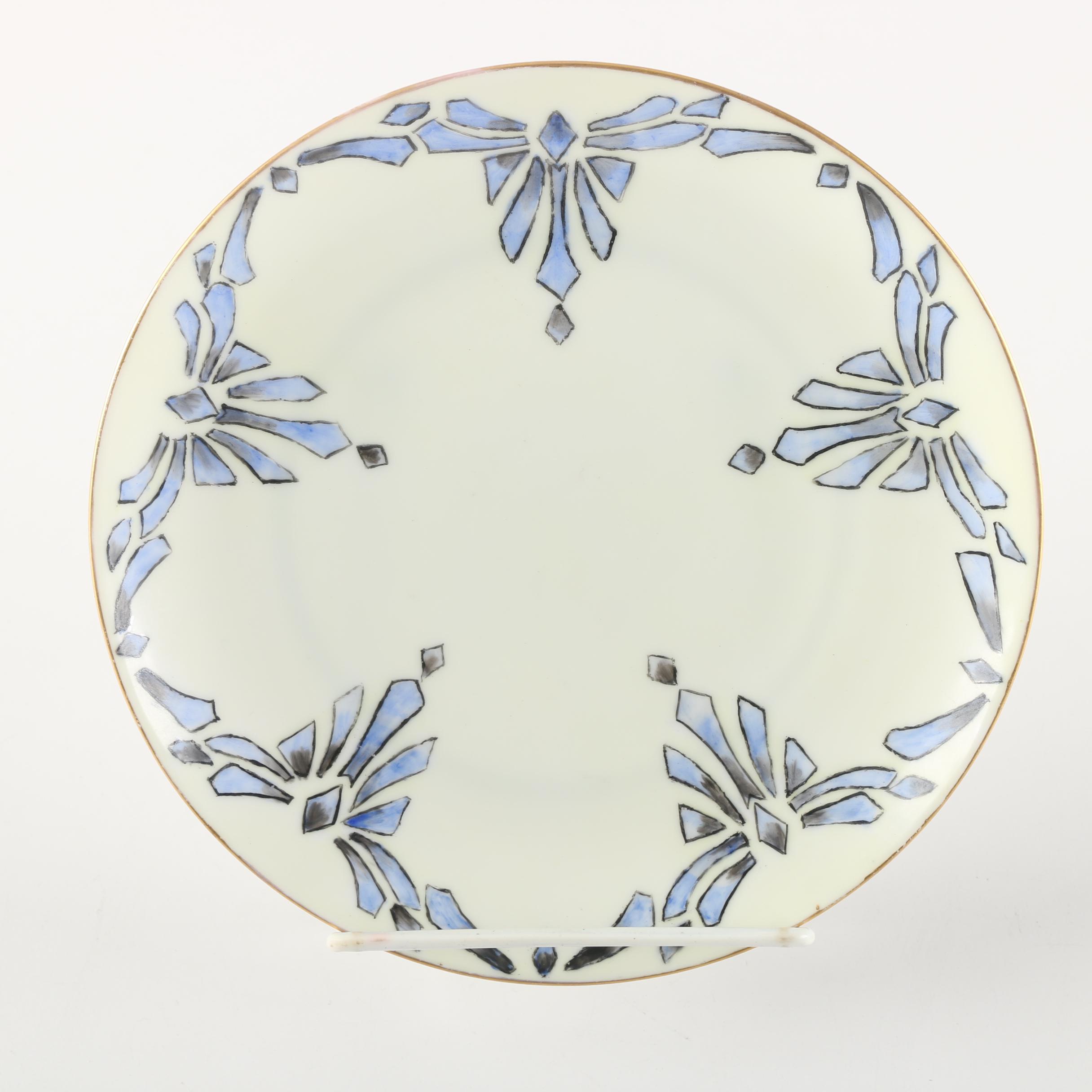 Vintage Porcelain Plates Featuring Tressemanes & Vogt