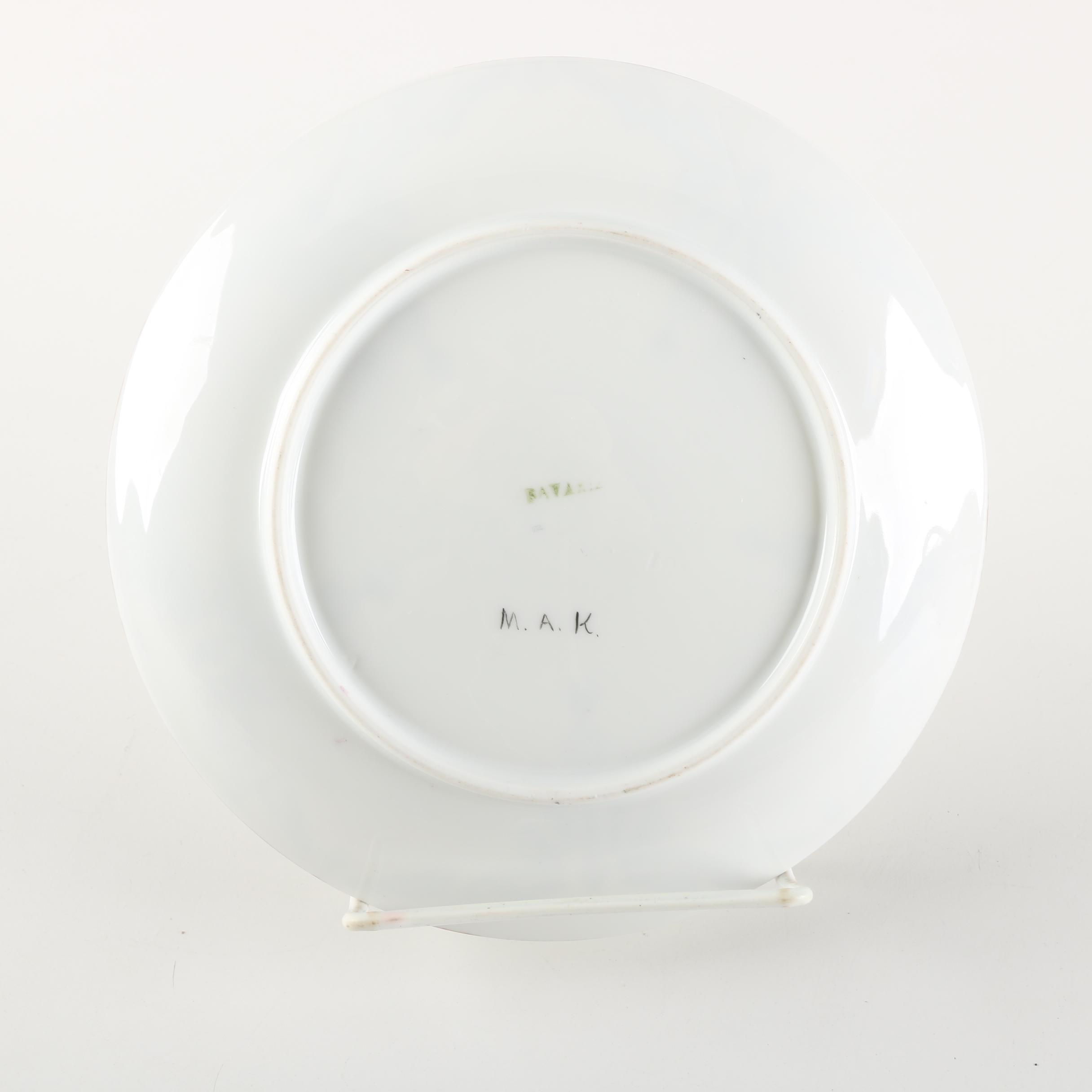 Vintage Porcelain Plates Featuring Tressemanes & Vogt