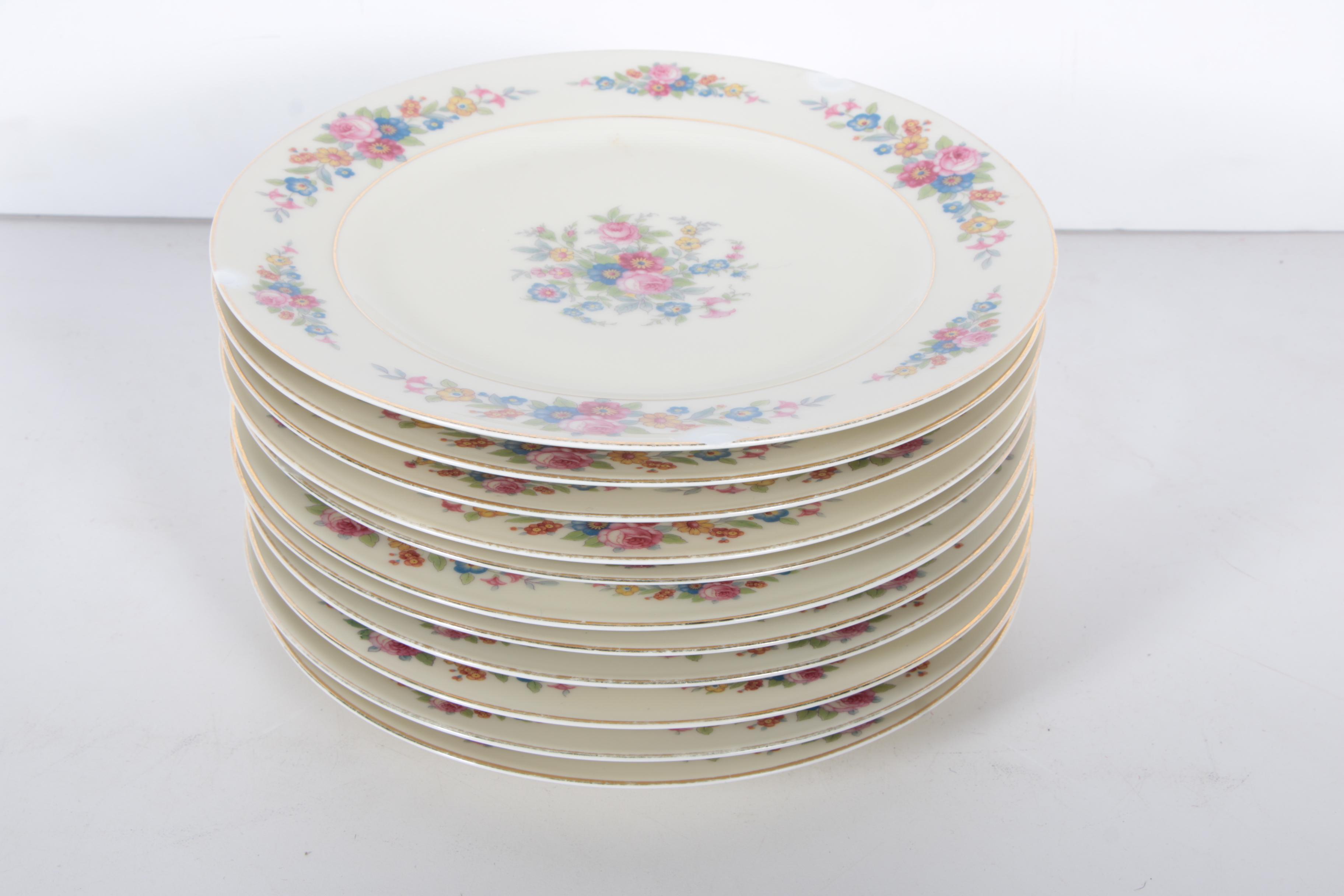 KPM "Royal Ivory" German Porcelain Dinnerware 1934-45