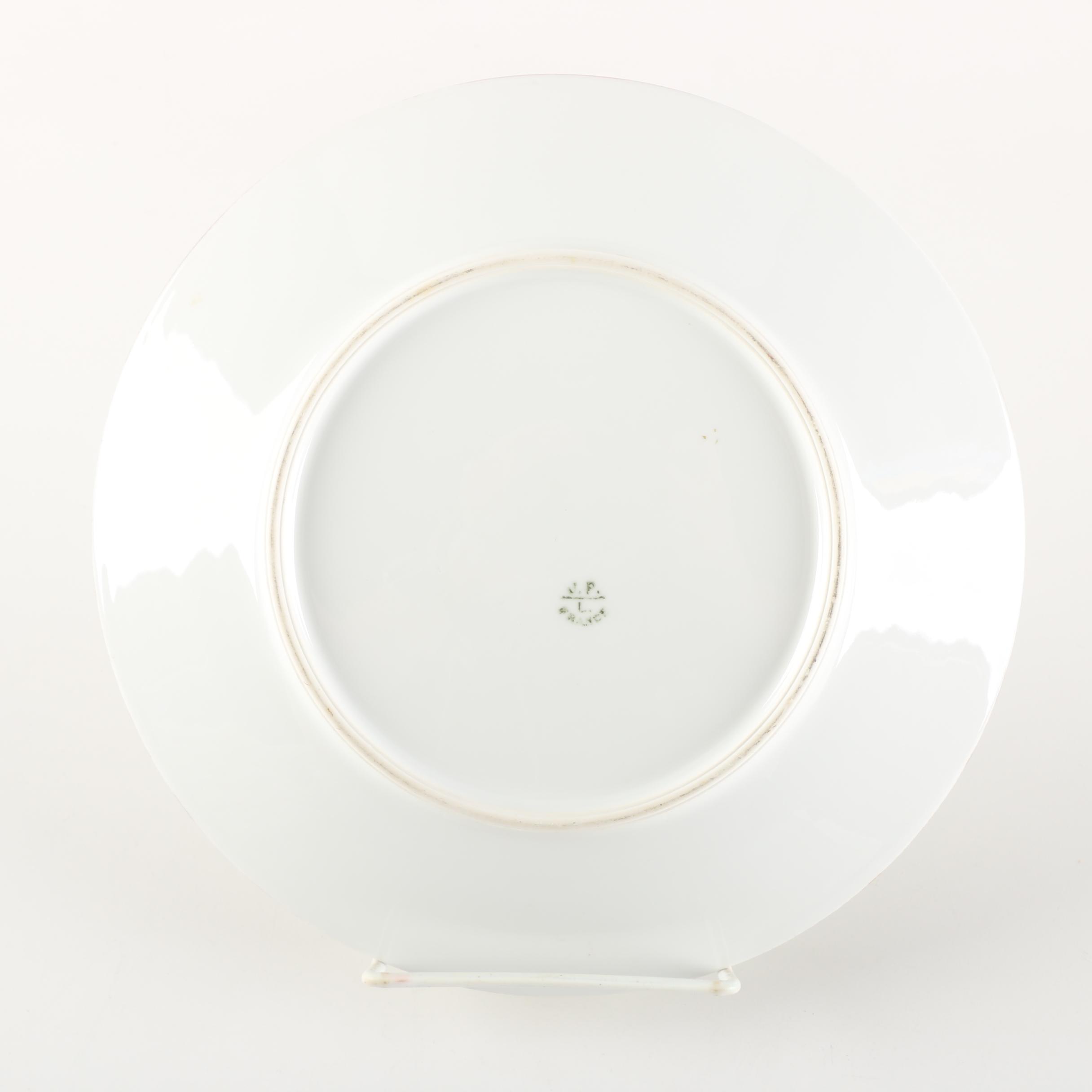 Vintage Porcelain Plates Including Limoges