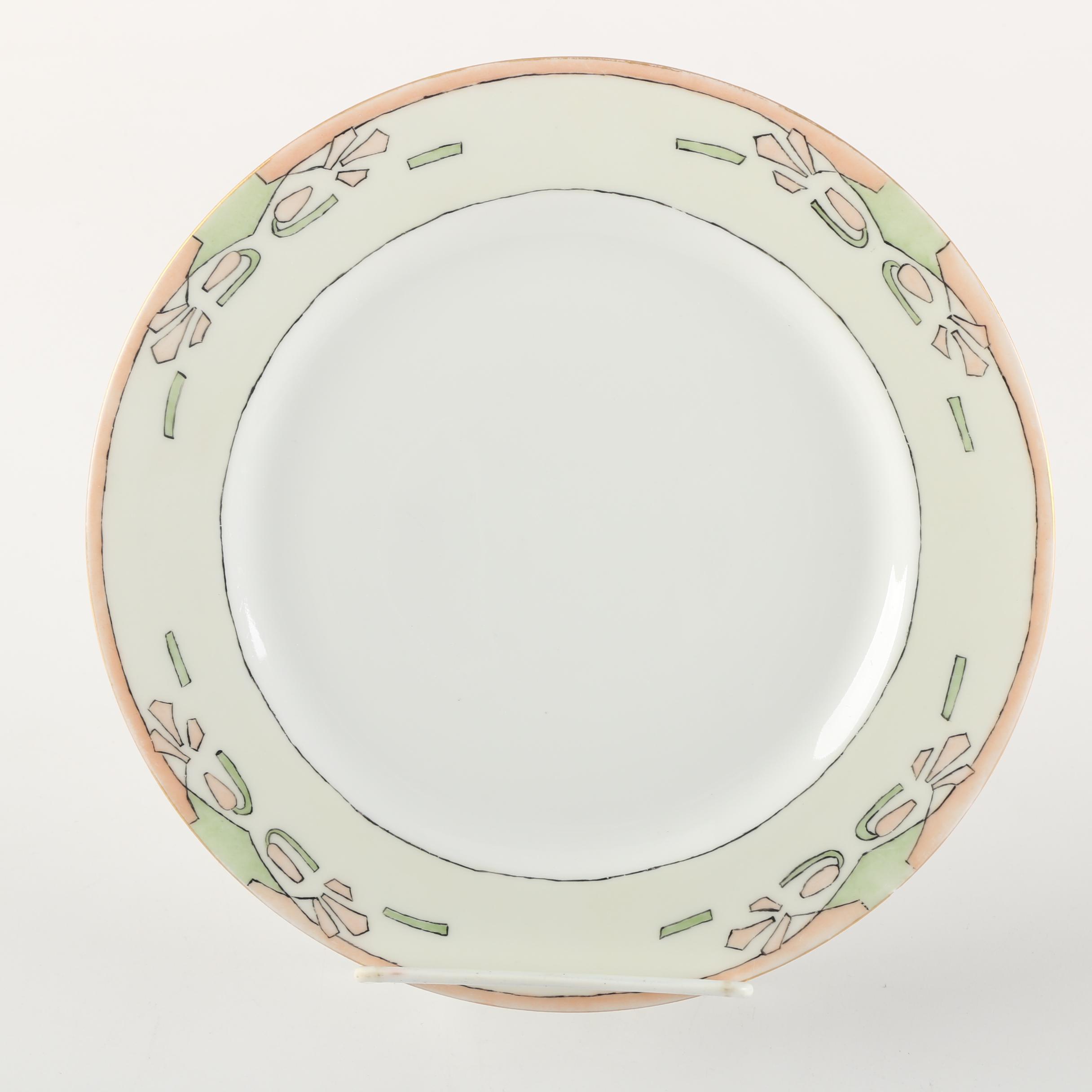 Vintage Porcelain Plates Including Limoges