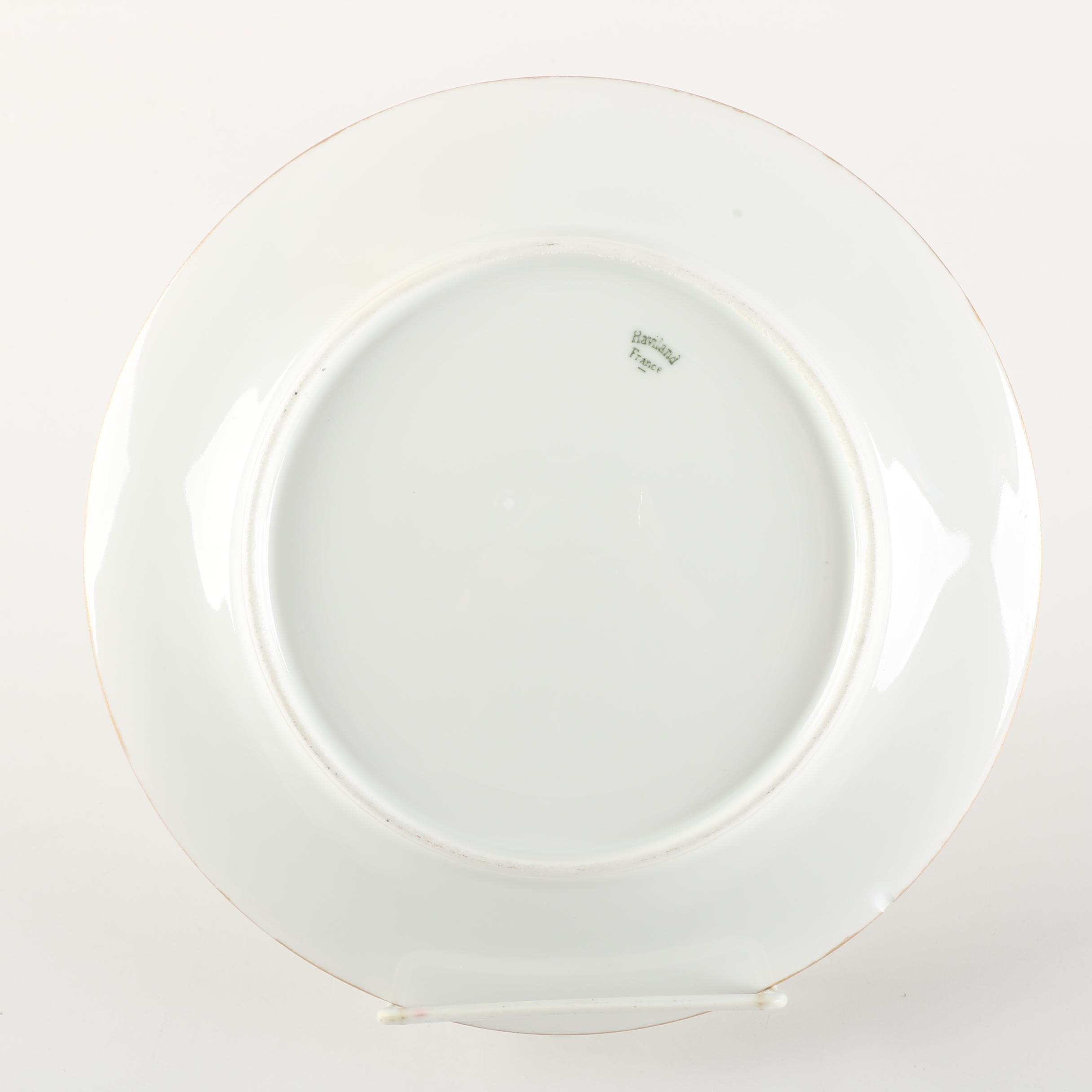 Vintage Porcelain Plates Including Limoges