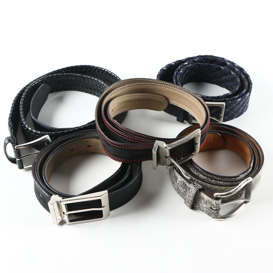 Men's Leather Belt Collection