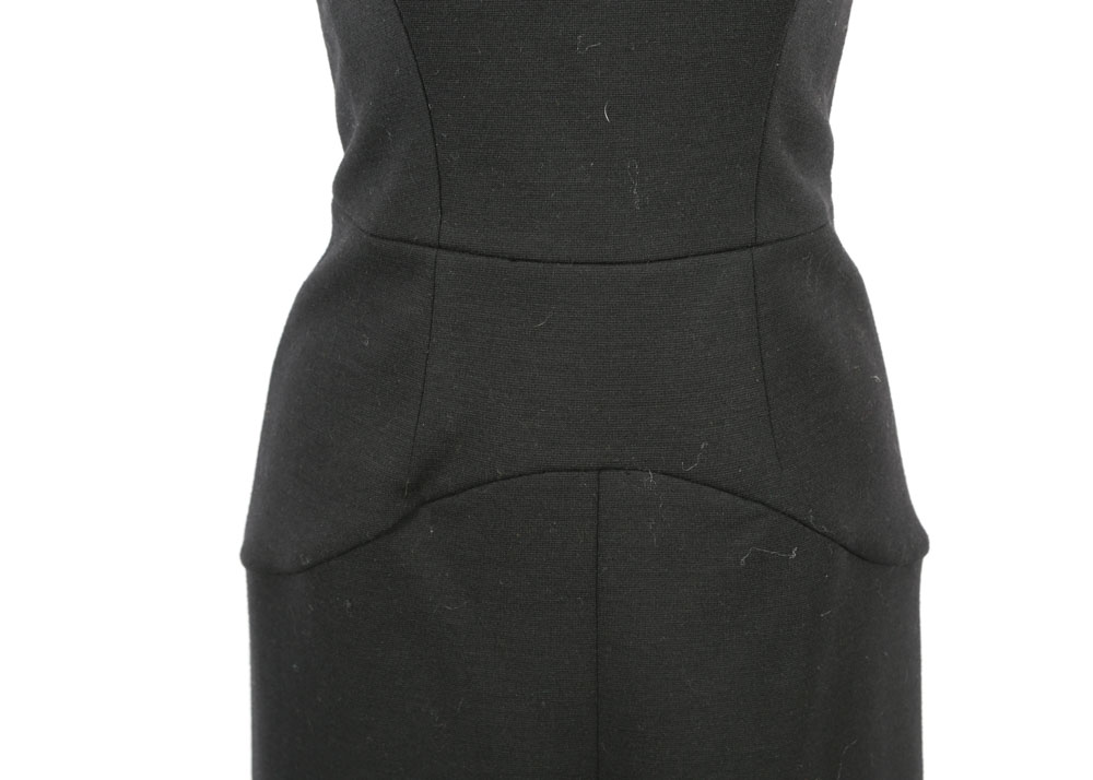 Prada Strapless Black Dress