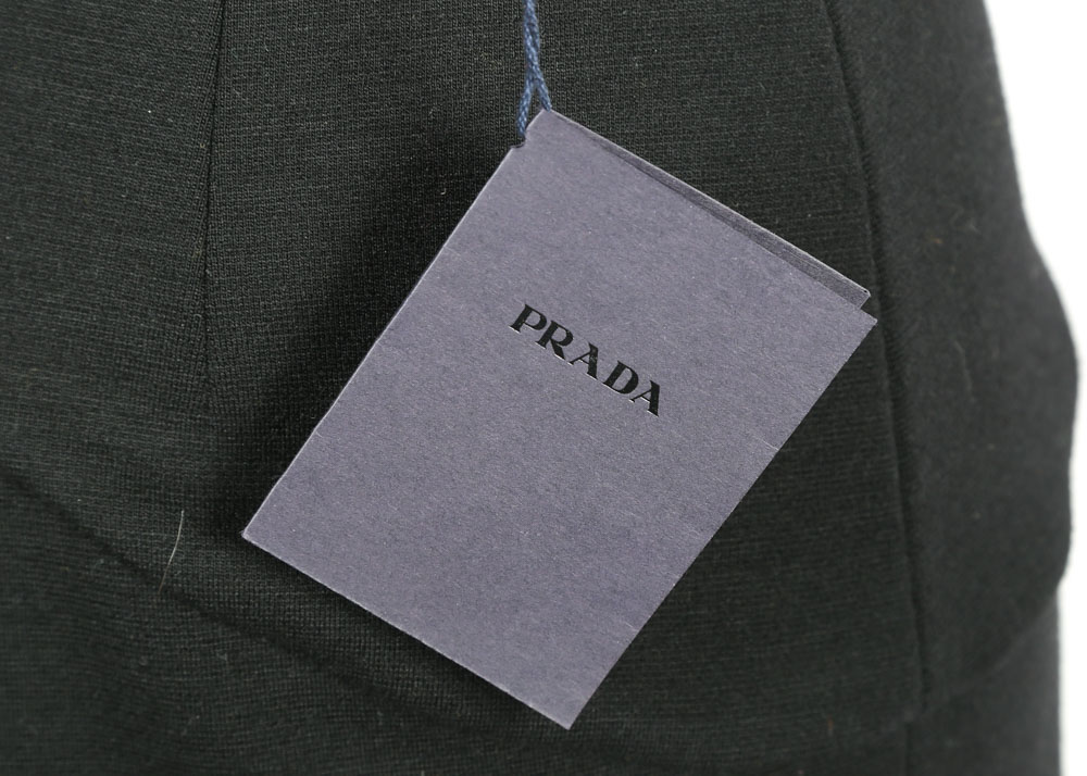 Prada Strapless Black Dress