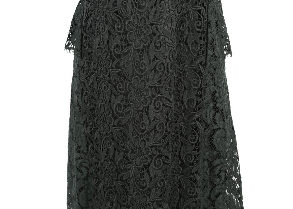 Prada Black Crochet Dress