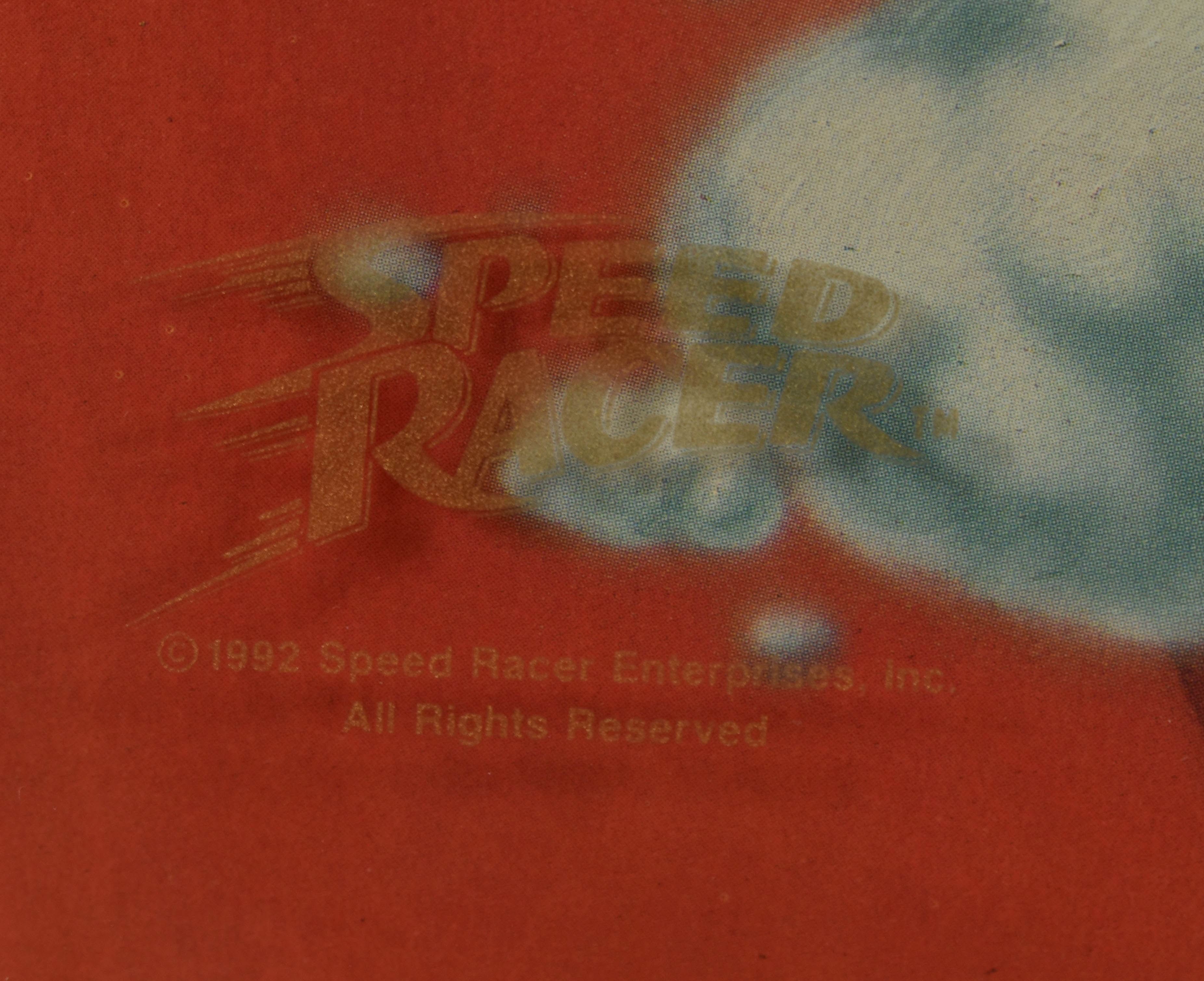 Speed Racer Hand-Painted cel. L.E. Signed By Ippei Kuri