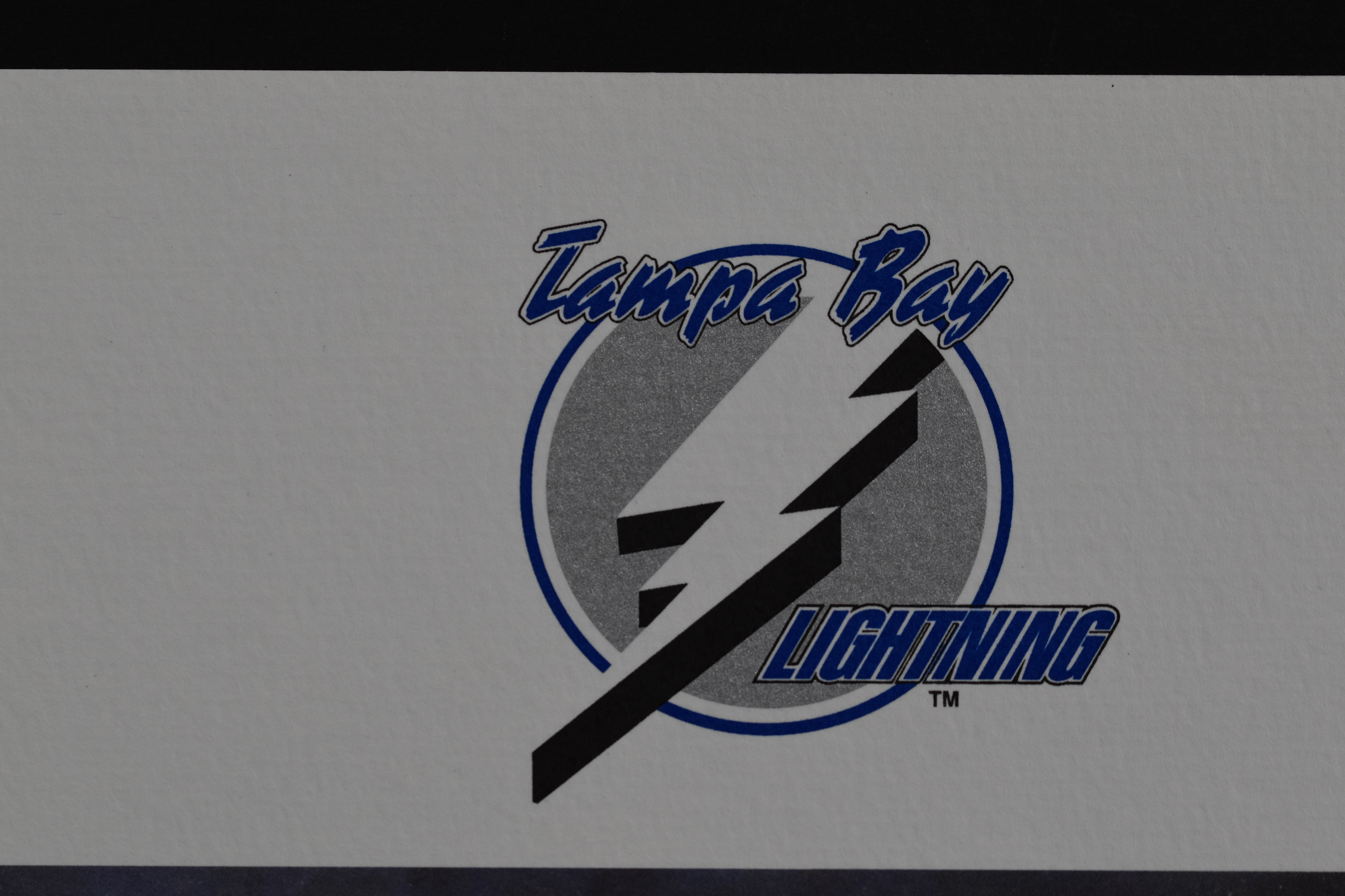 Warner Bros. L.E. NHL Lithoserigraph-Tampa bay Lightning Devil of a Save, Signed