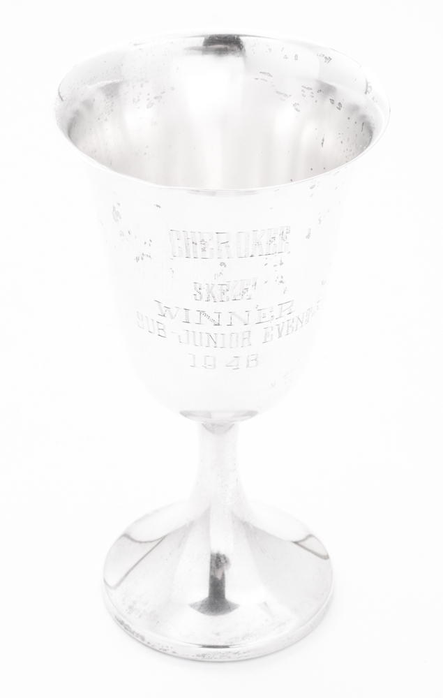 Vintage Hunt Silver Company Sterling Silver Presentation Goblets