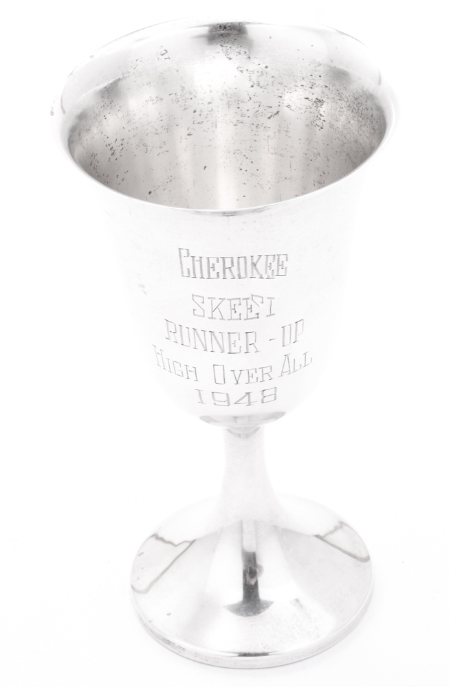 Vintage Hunt Silver Company Sterling Silver Presentation Goblets