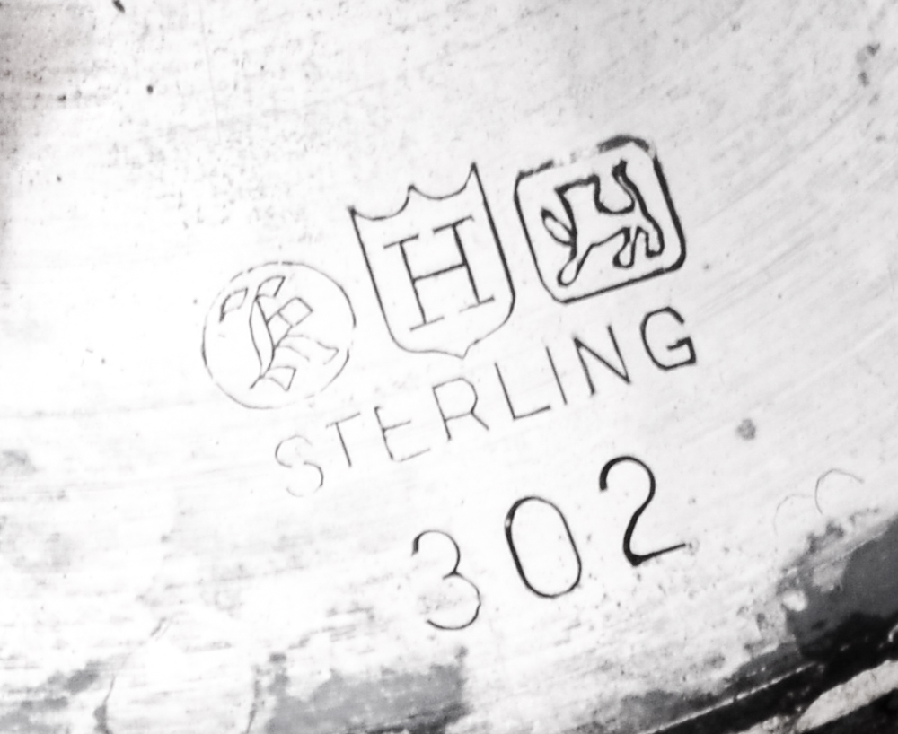 Vintage Hunt Silver Company Sterling Silver Presentation Goblets