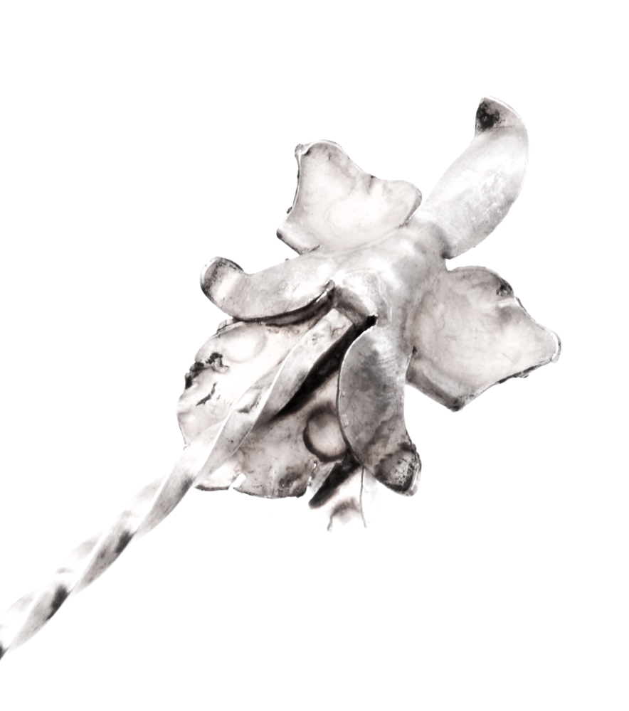 Sterling Silver Coin Bowl Salt Spoon