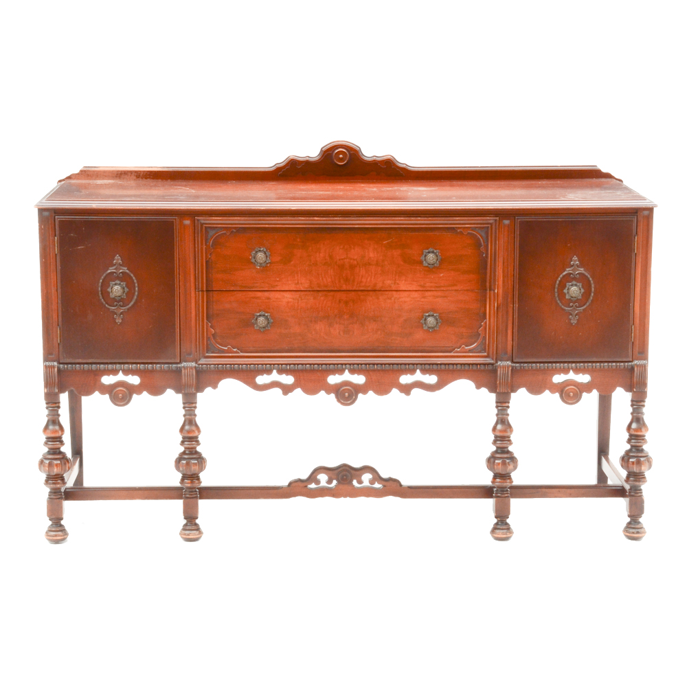 Antique Eastlake Style Sideboard