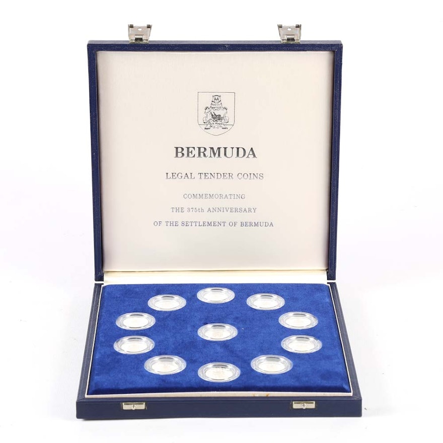 1984 Bermuda Commemorative Silver Proof Coin Set