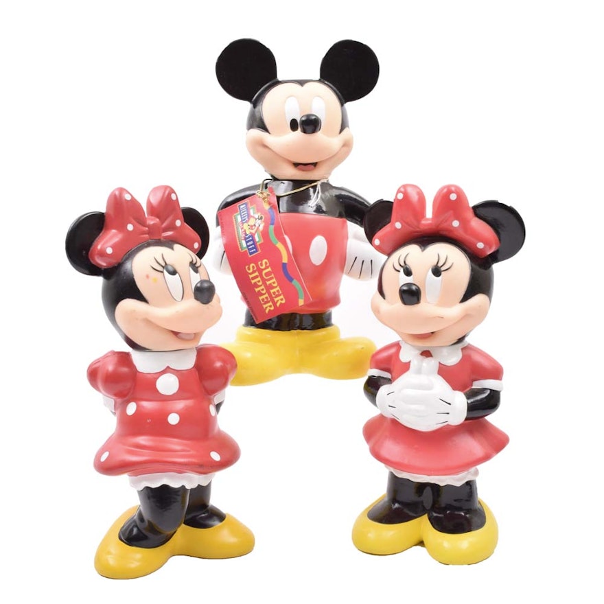 Mickey and Minnie Mouse "Super Sippers"