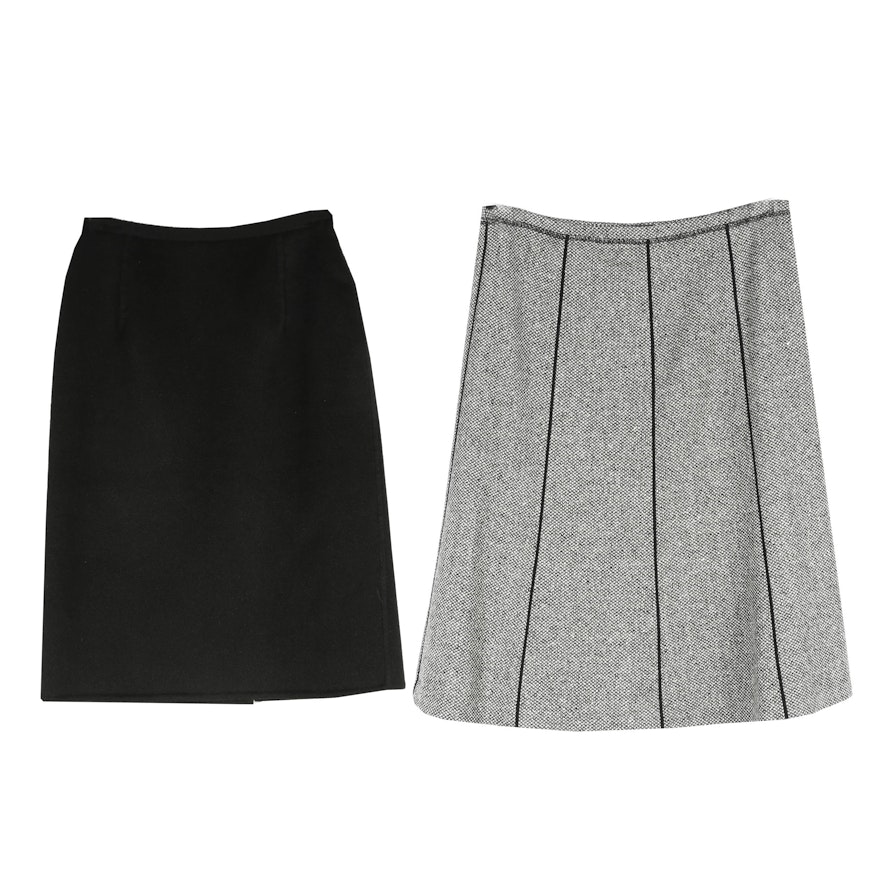 Women's Designer Skirts Featuring Prada