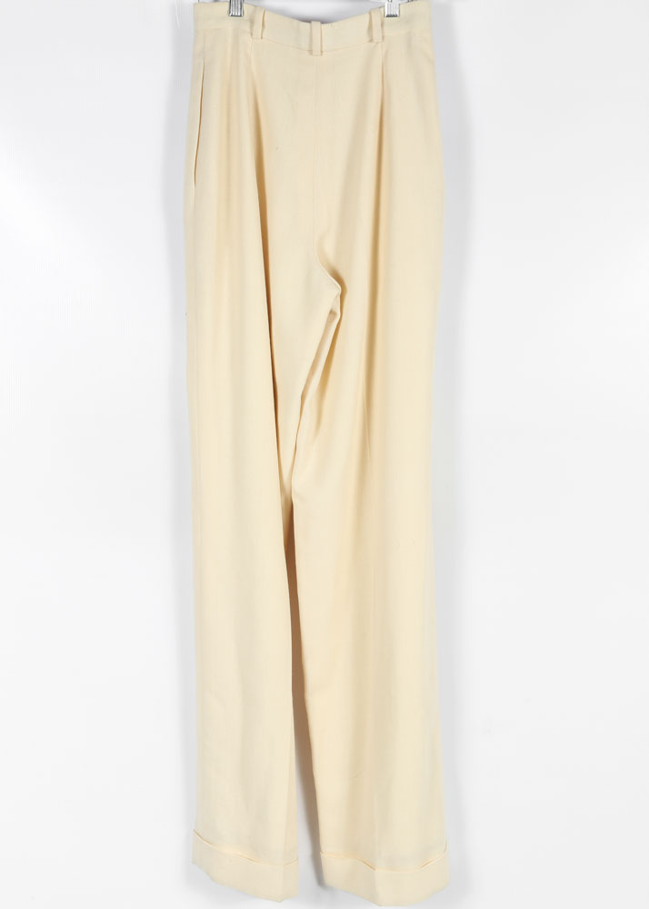 Women's Christian Dior Boutique High Waist Wide Leg Trousers