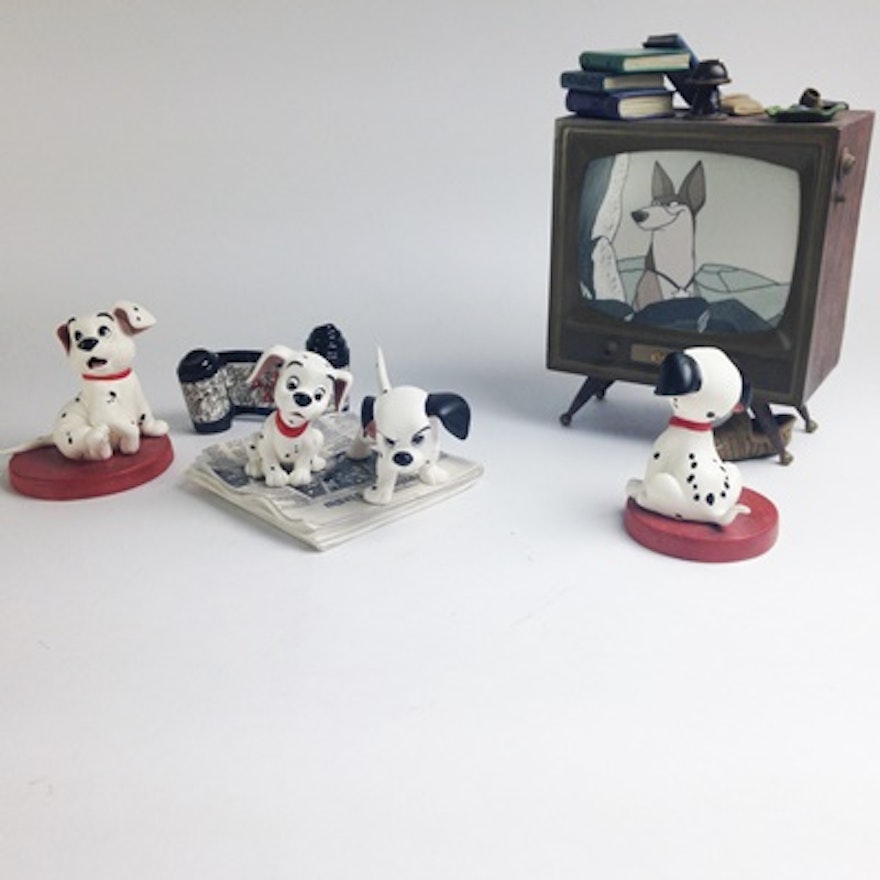 Walt Disney Classics Collection "101 Dalmatians" Figurines