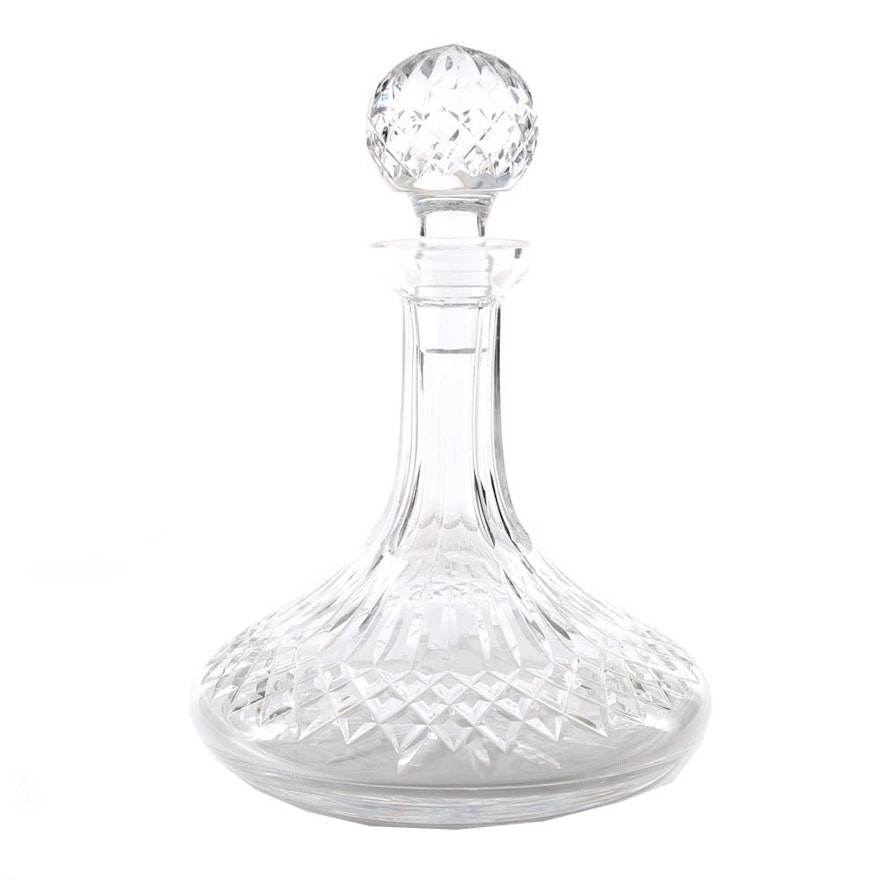 Waterford Crystal "Lismore" Ships Decanter