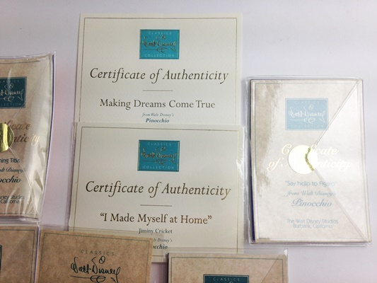 Walt Disney Classics Collection "Pinocchio" Figurines