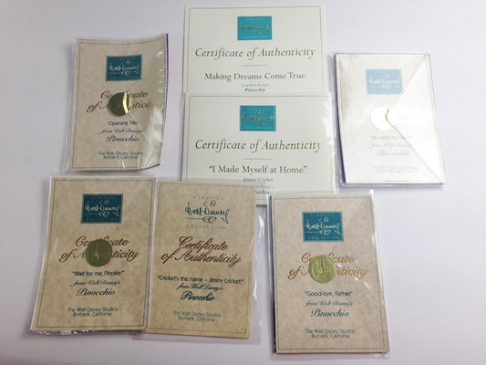 Walt Disney Classics Collection "Pinocchio" Figurines