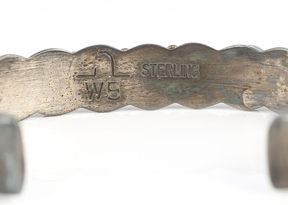 Navajo Diné Sterling Silver Turquoise Cuff Bracelets