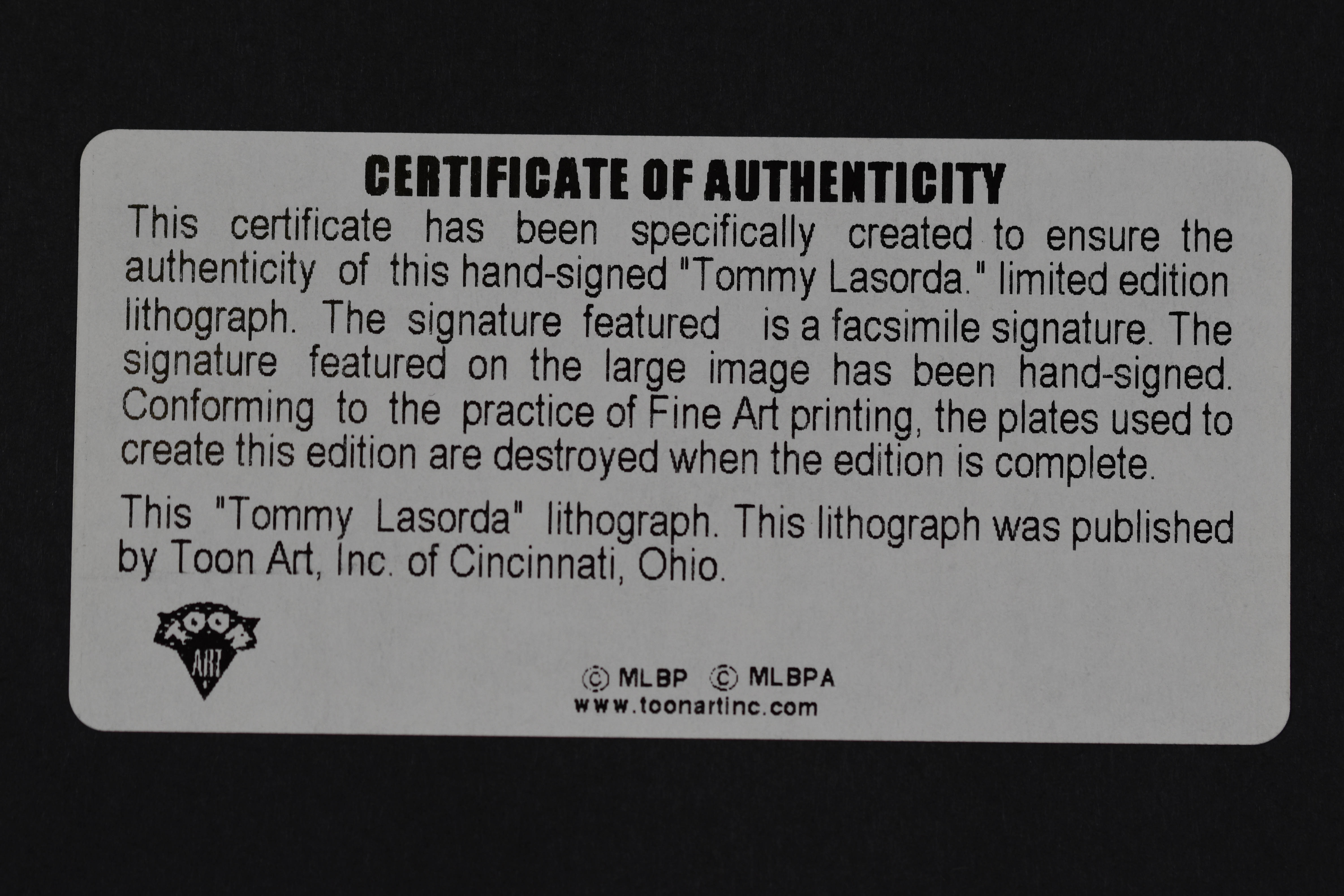 LE Framed Lithographs of Jackie Robinson, Tommy Lasorda and Homerun Popeye Dodge