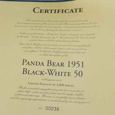 Steiff "Panda Bear Replica 1951" Teddy Bear