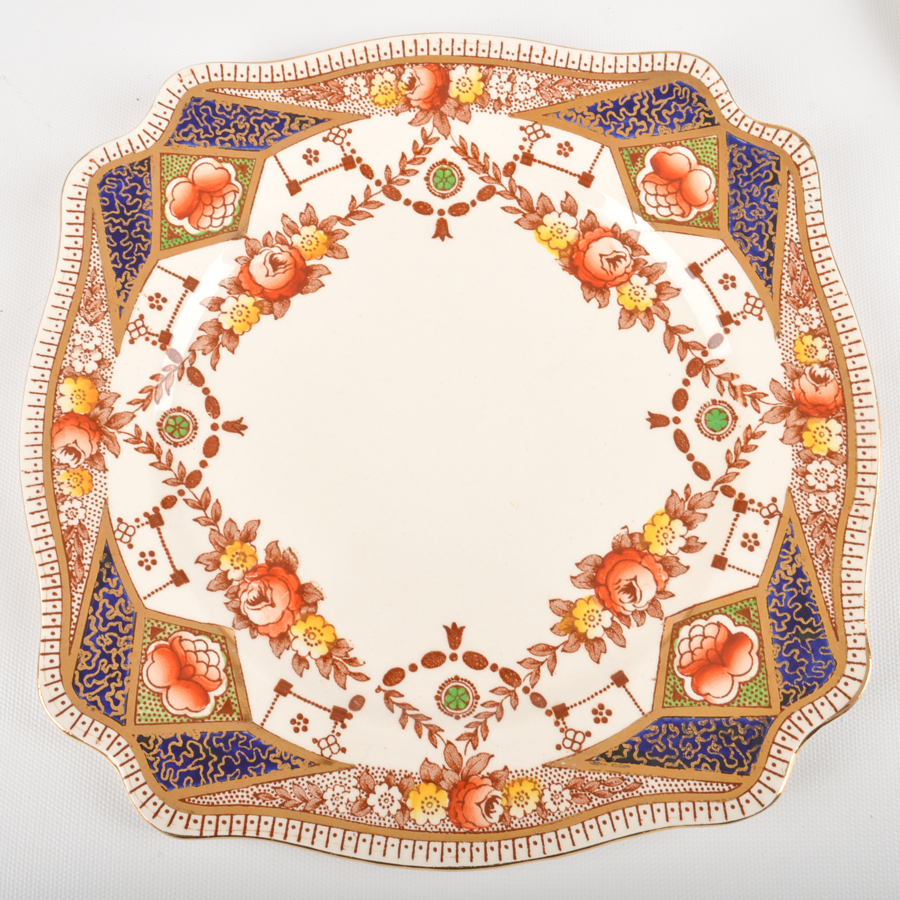 Vintage Floral China and Porcelain Plate Collection including Royal Worcester