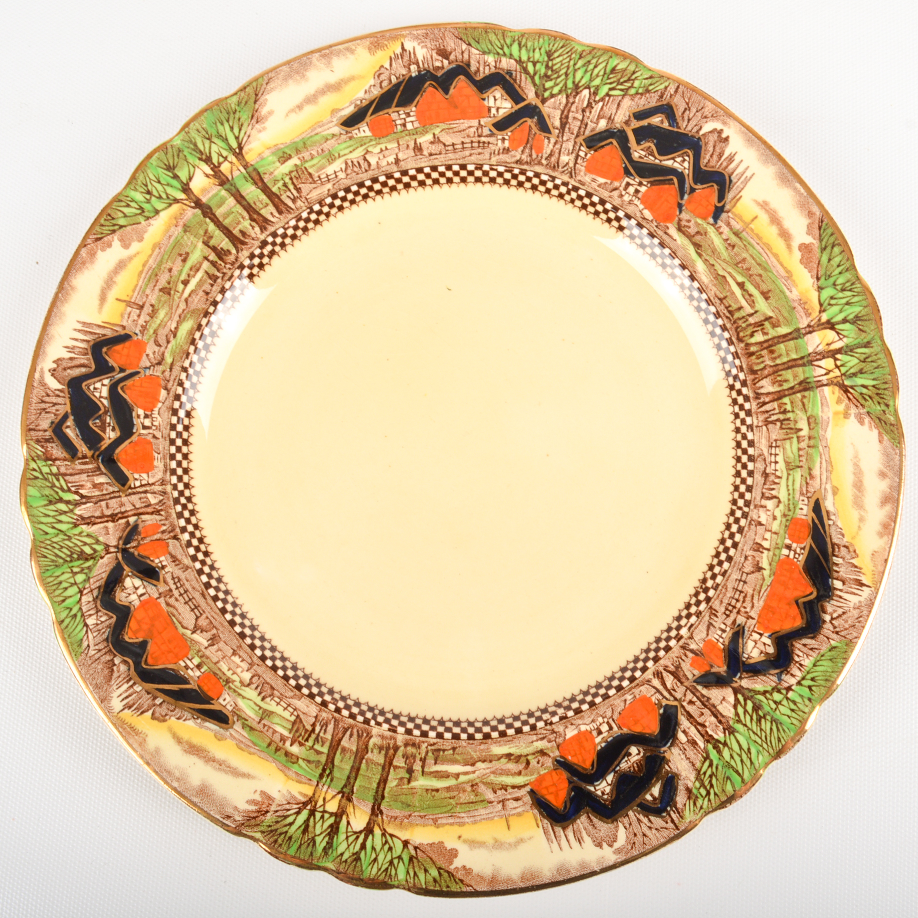 Vintage Floral China and Porcelain Plate Collection including Royal Worcester