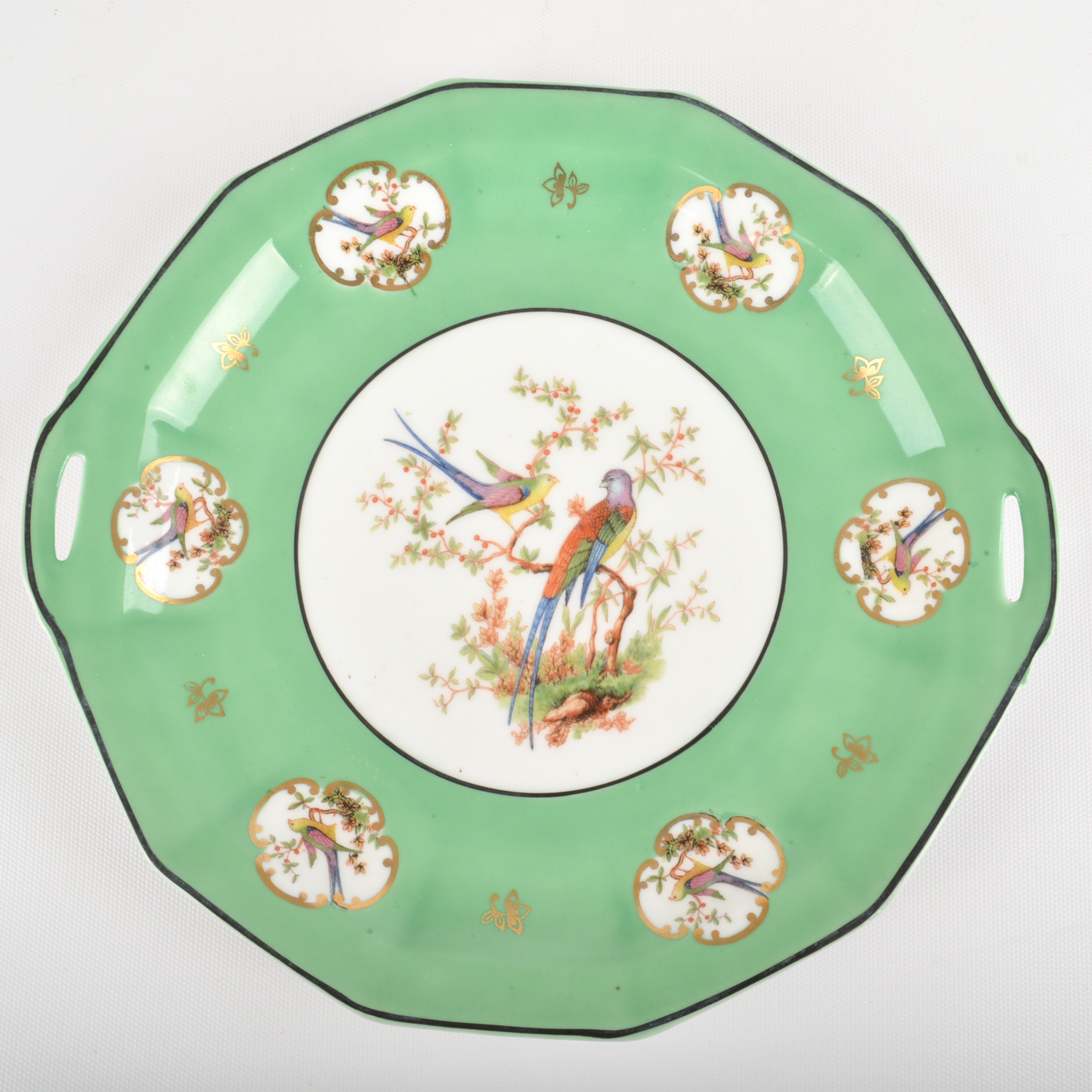 Vintage Floral China and Porcelain Plate Collection including Royal Worcester