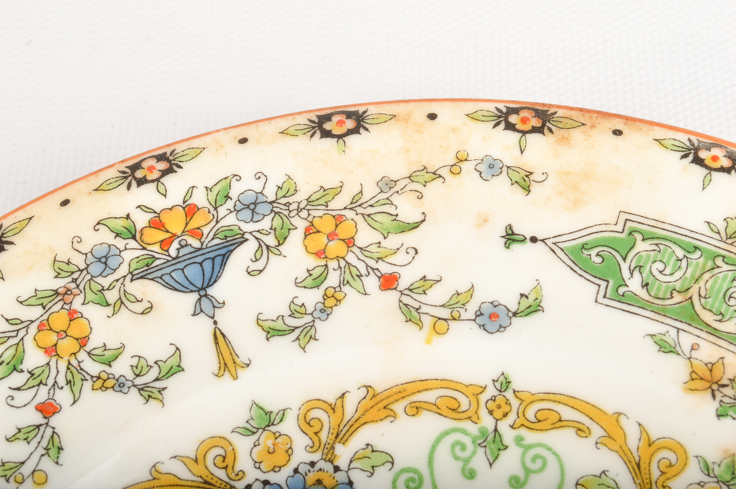 Vintage Floral China and Porcelain Plate Collection including Royal Worcester