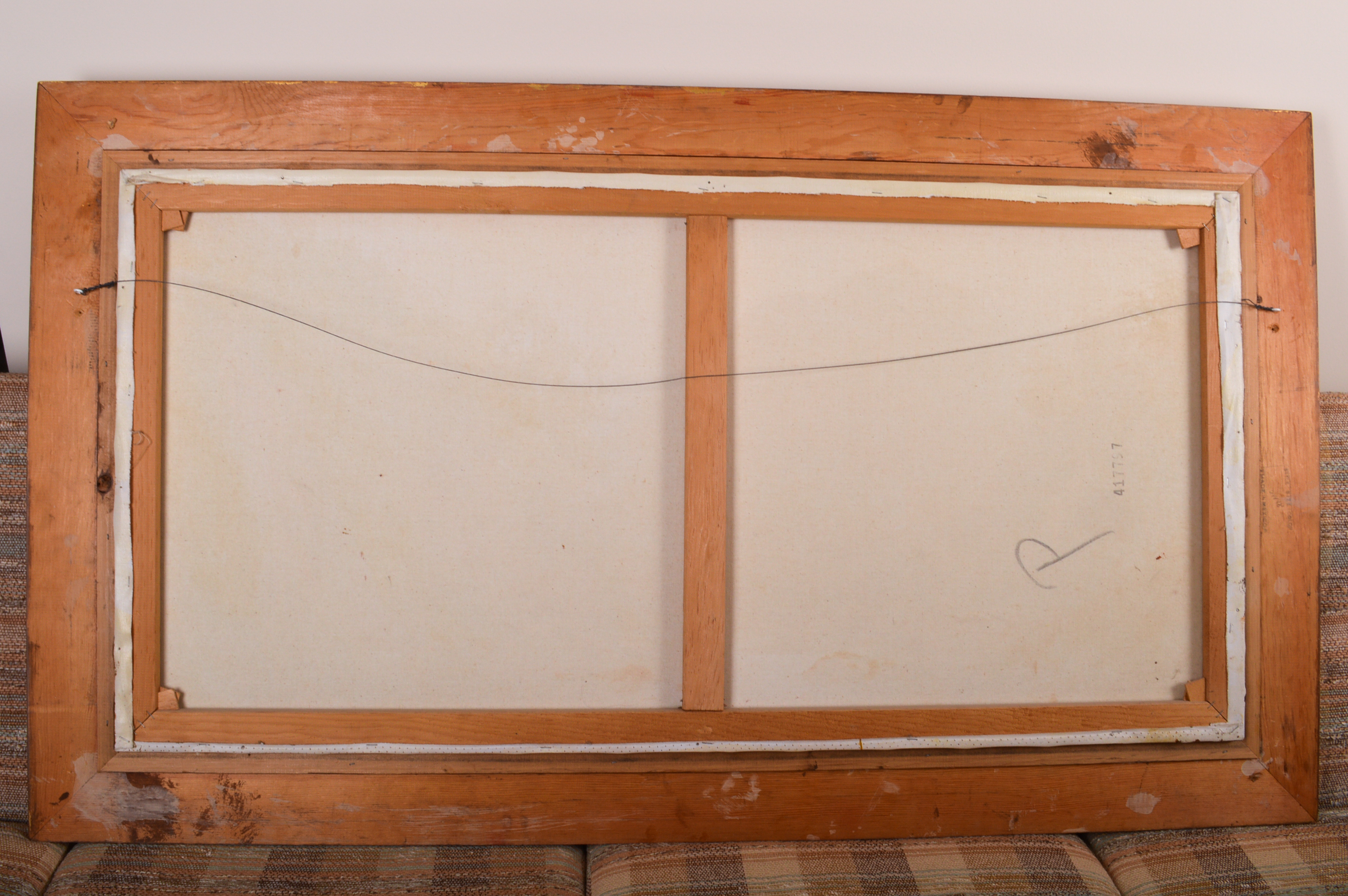 Vintage Segundo Huertas Oil on Canvas Landscape Painting