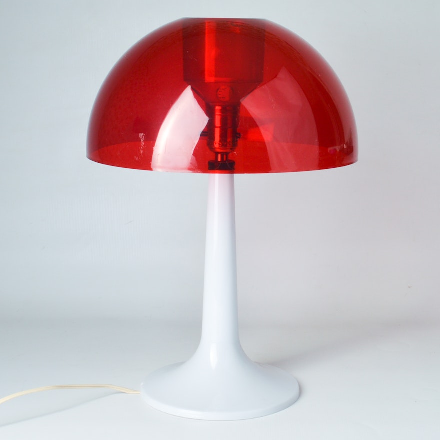 Mid Century Modern Mushroom Table Lamp