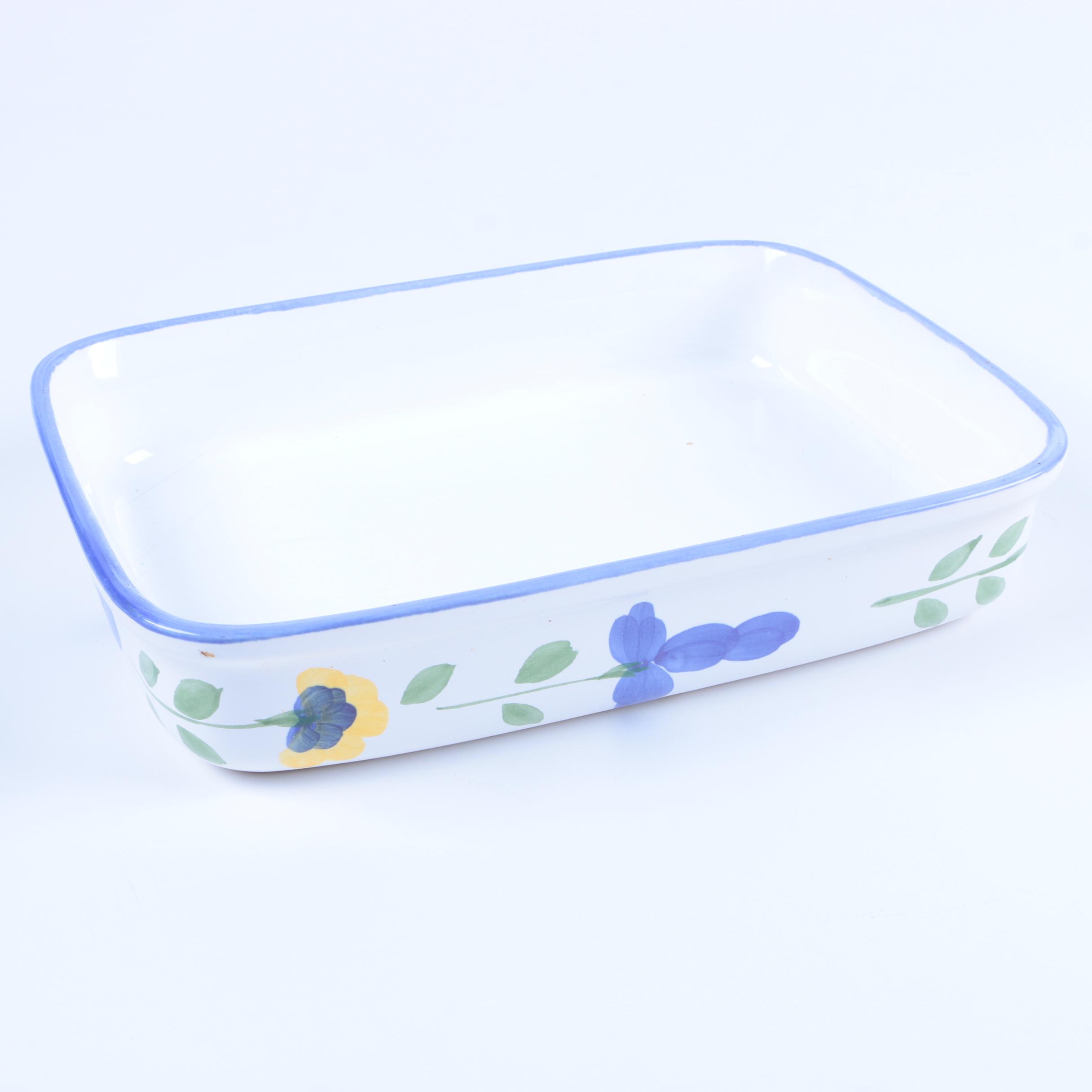 Dansk Casserole Dish and Other Ceramic Serveware