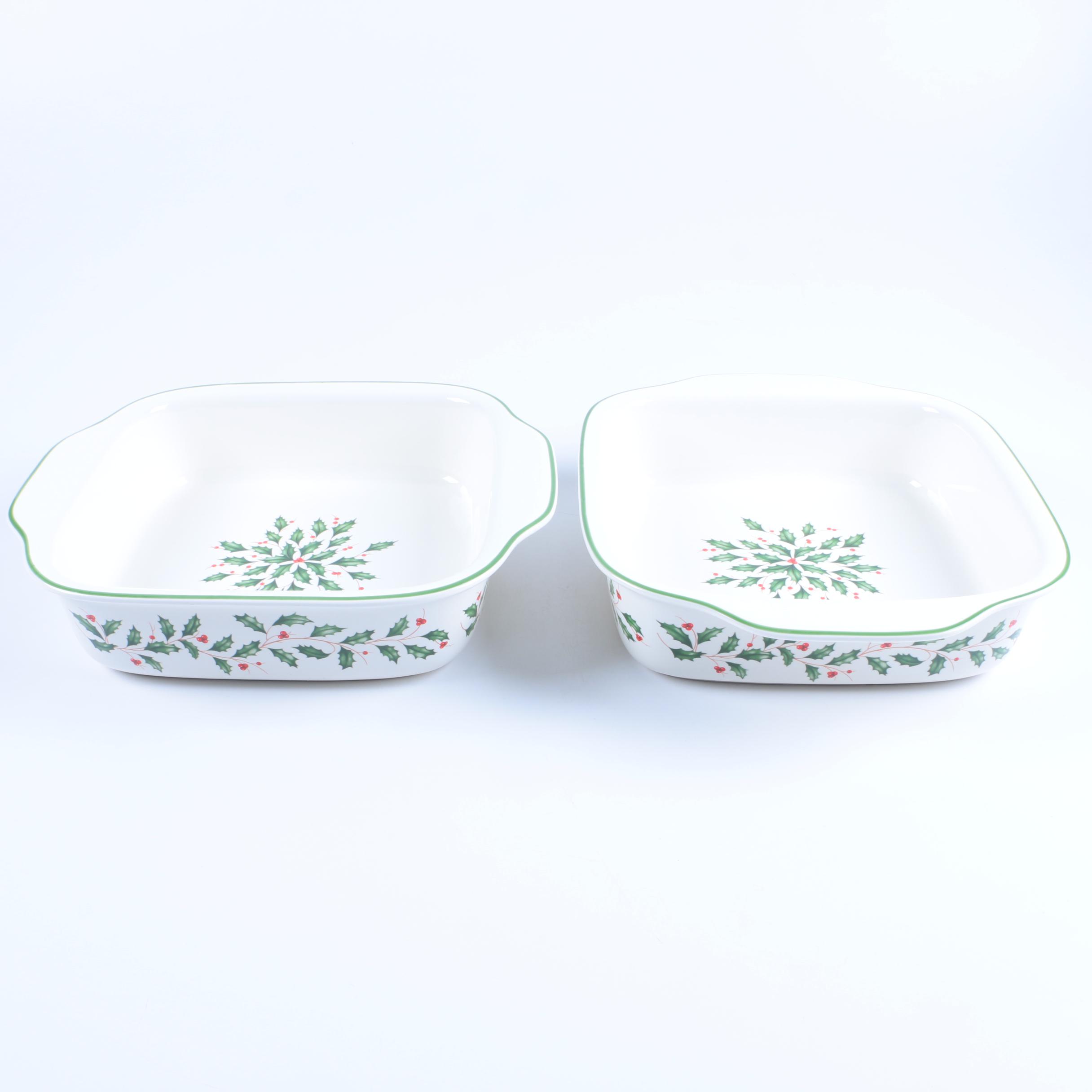 Lenox "Holiday" Serving Bowls