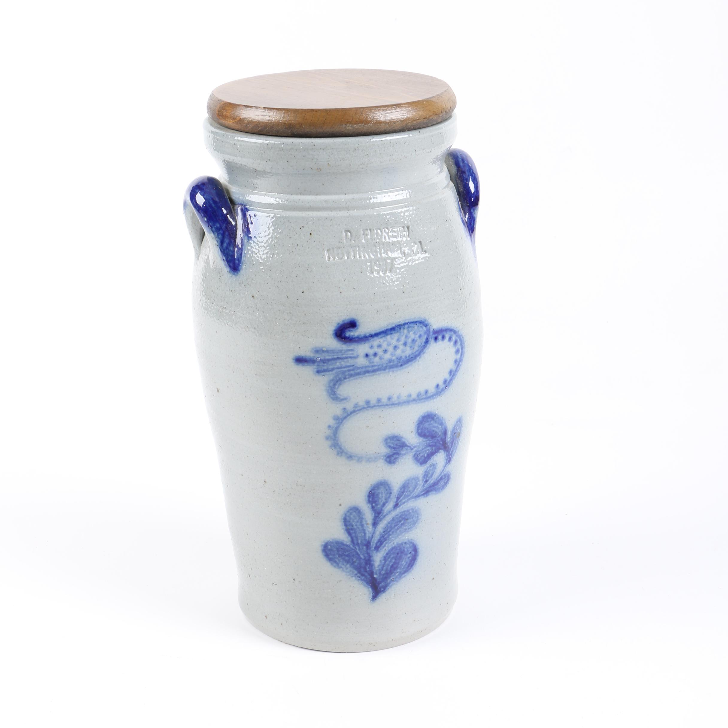 Decorative Stoneware Crocks