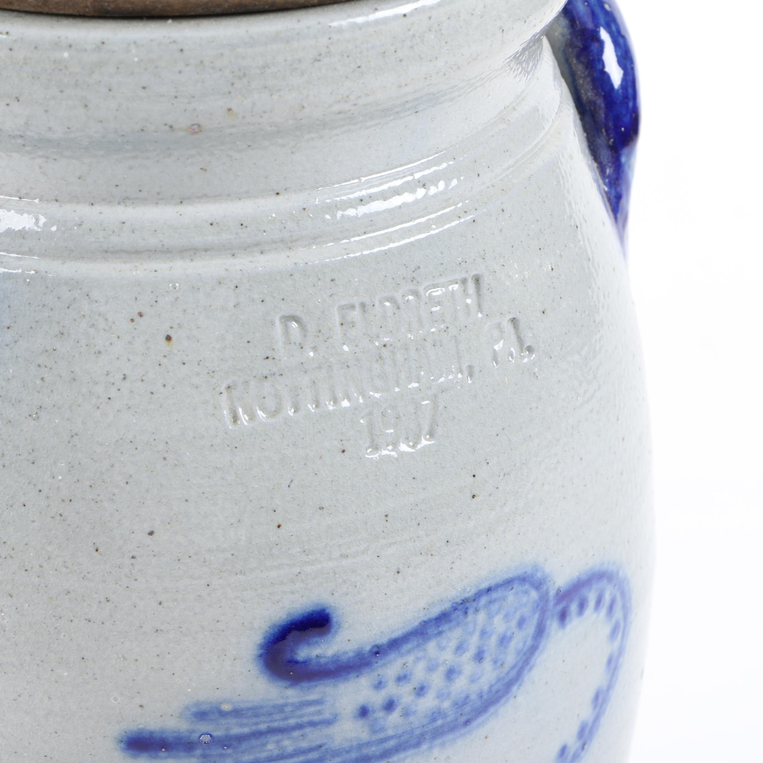 Decorative Stoneware Crocks