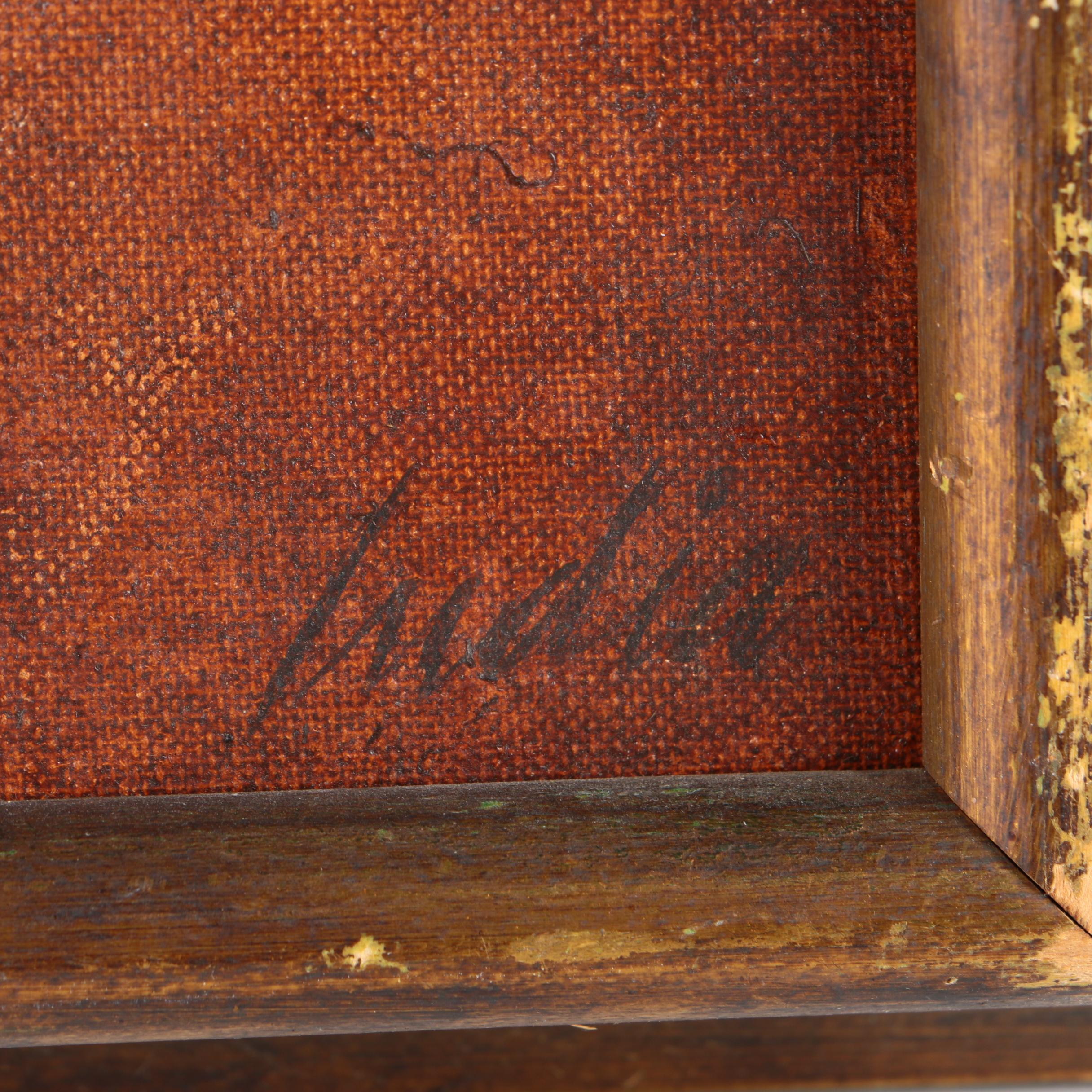 Oil Painting of Three Portraits