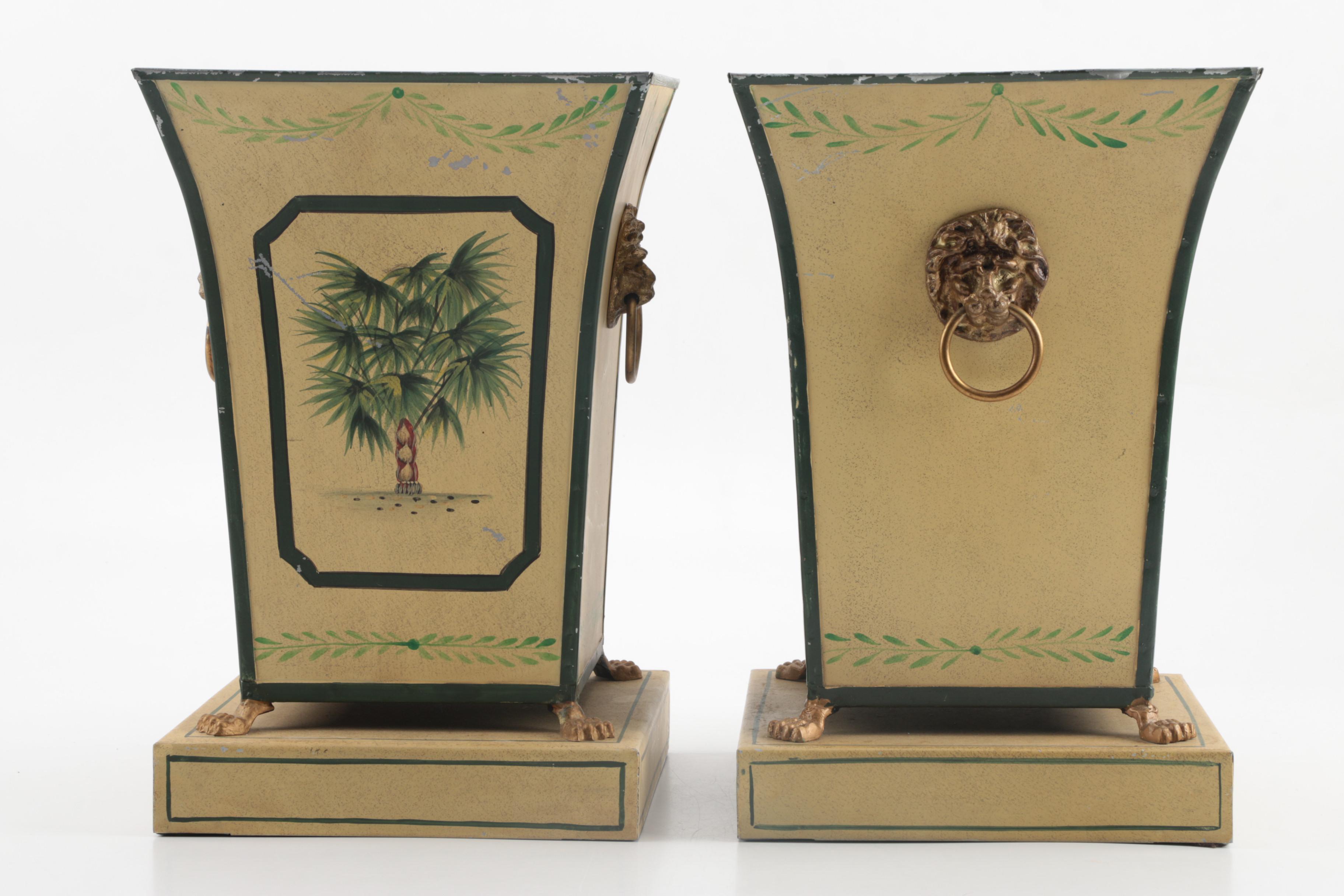 Decorative Metal Planters