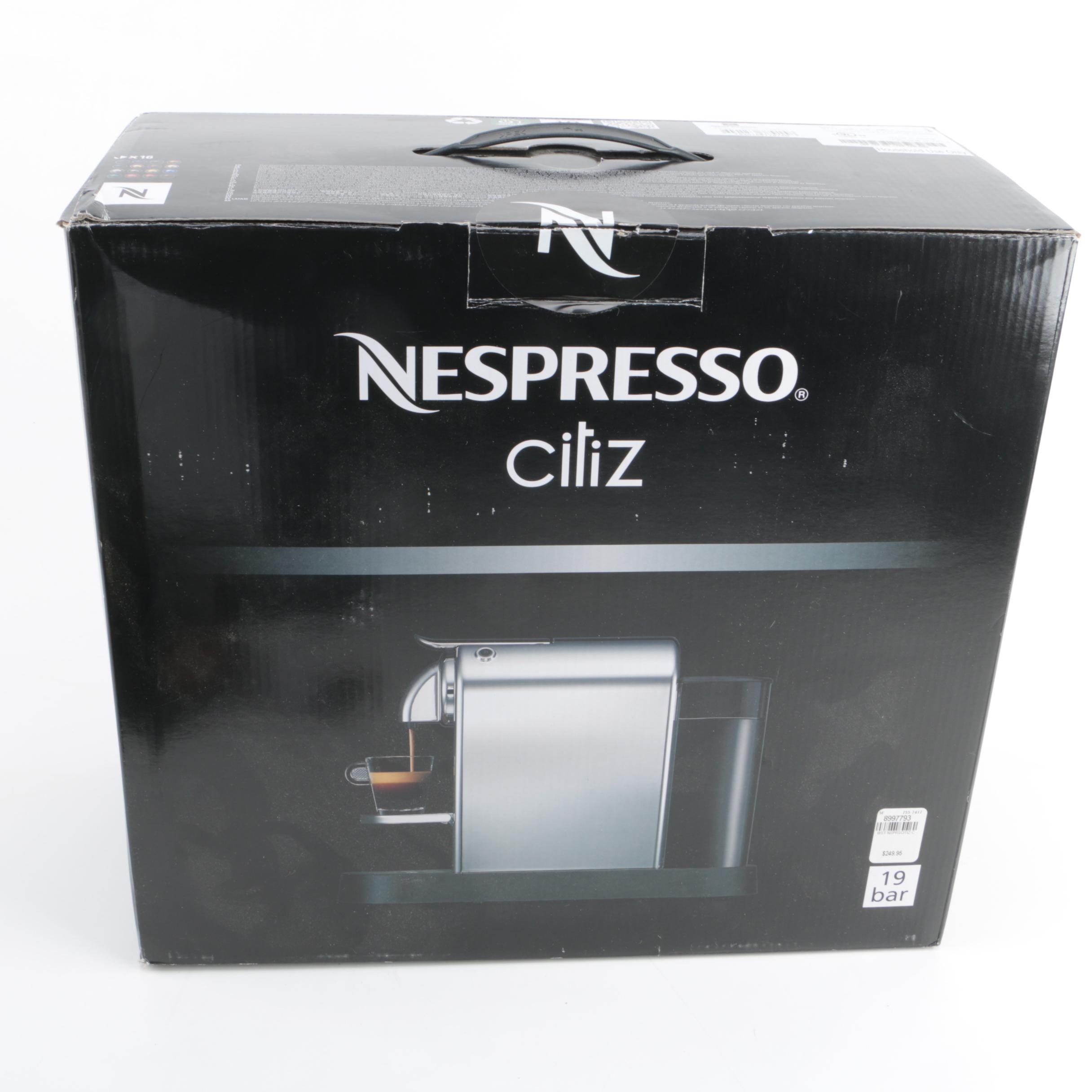 Nespresso "Citiz" Espresso Machine