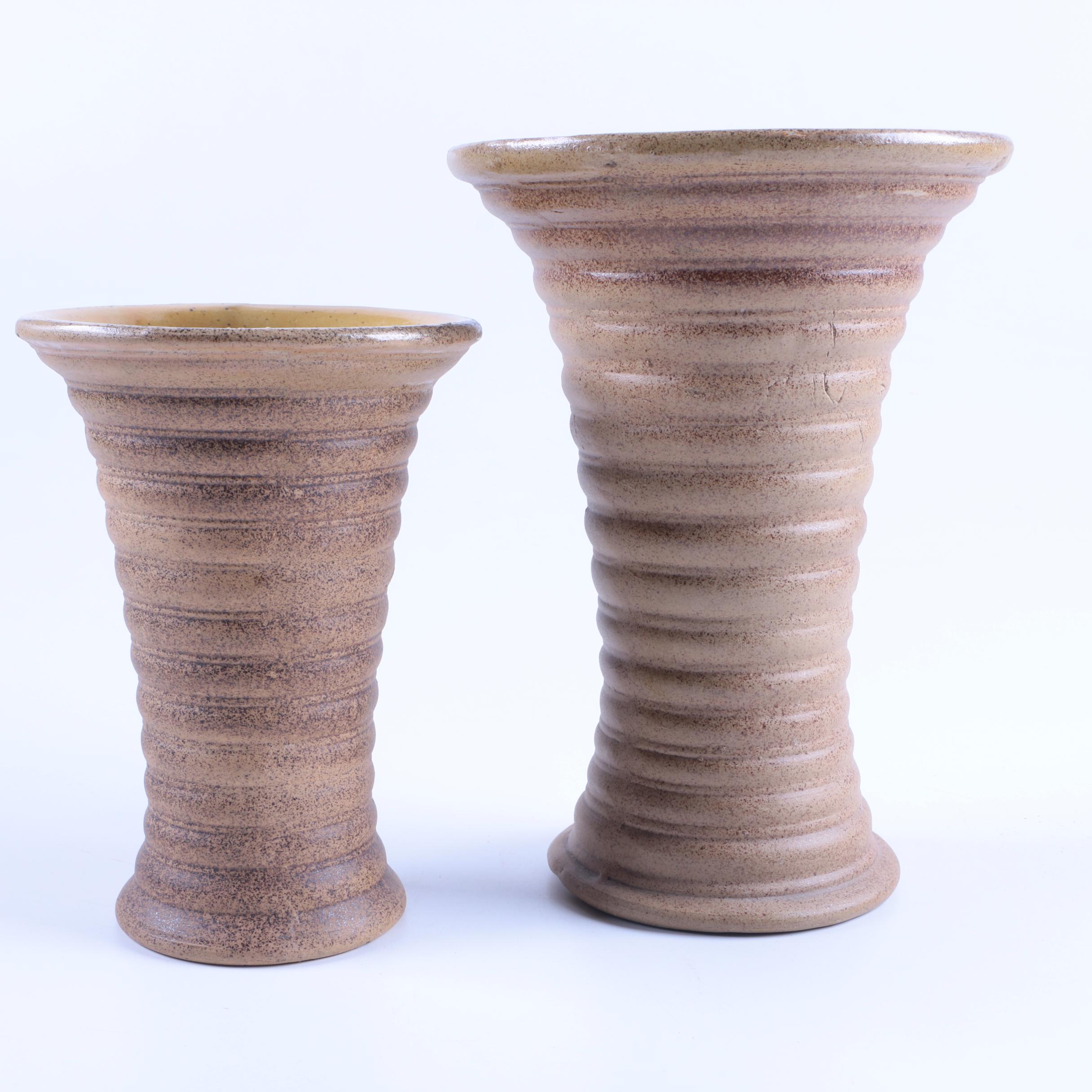Red Wing Pottery Vases
